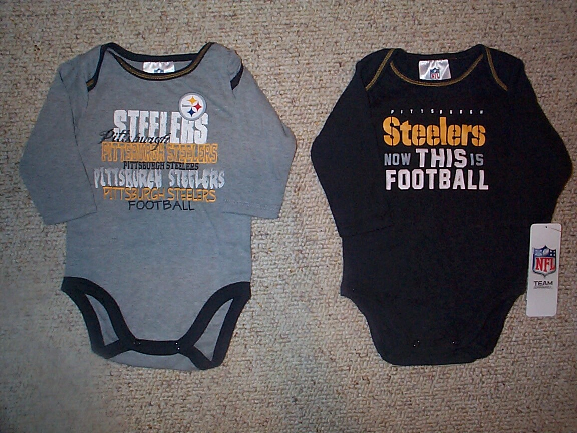 (2025-2026) Pittsburgh Steelers INFANT BABY NEWBORN Jersey Shirt 3-6M 3-6 Months