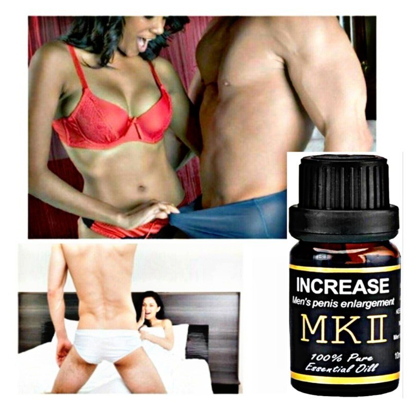 NATURAL PENIS ENLARGER Growth Faster Enhancement Enlargement Oil - MK2