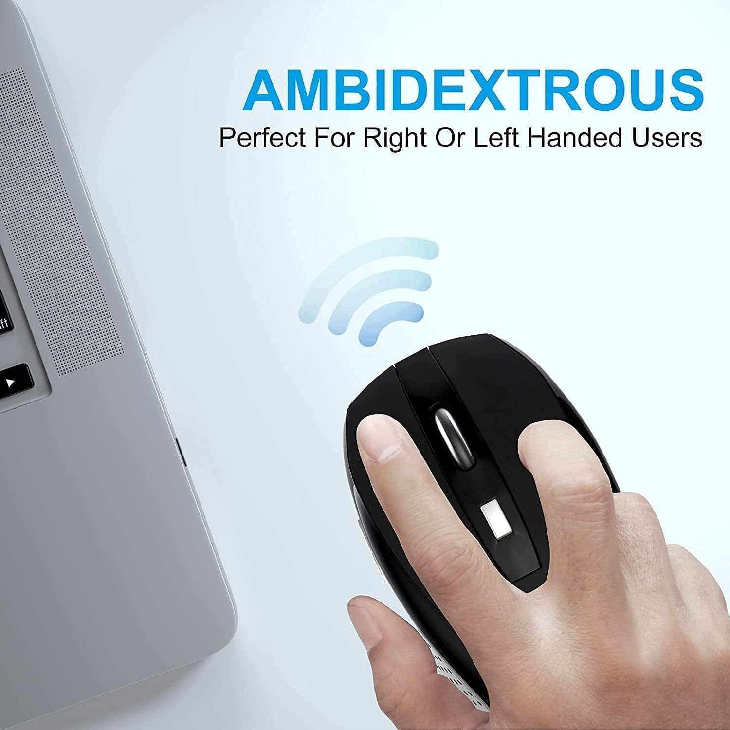 2 Wireless Optical Mouse Mice 2.4GHz USB Receiver For Laptop PC Computer DPI USA