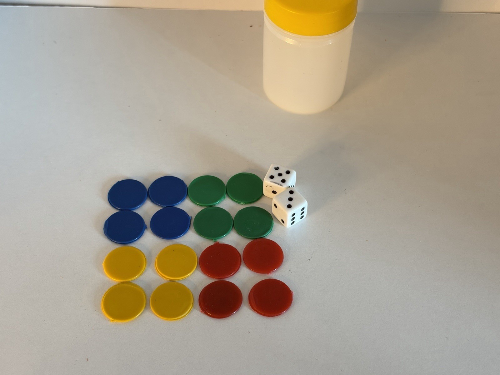 Ludo Seeds and Playing Dices., Small