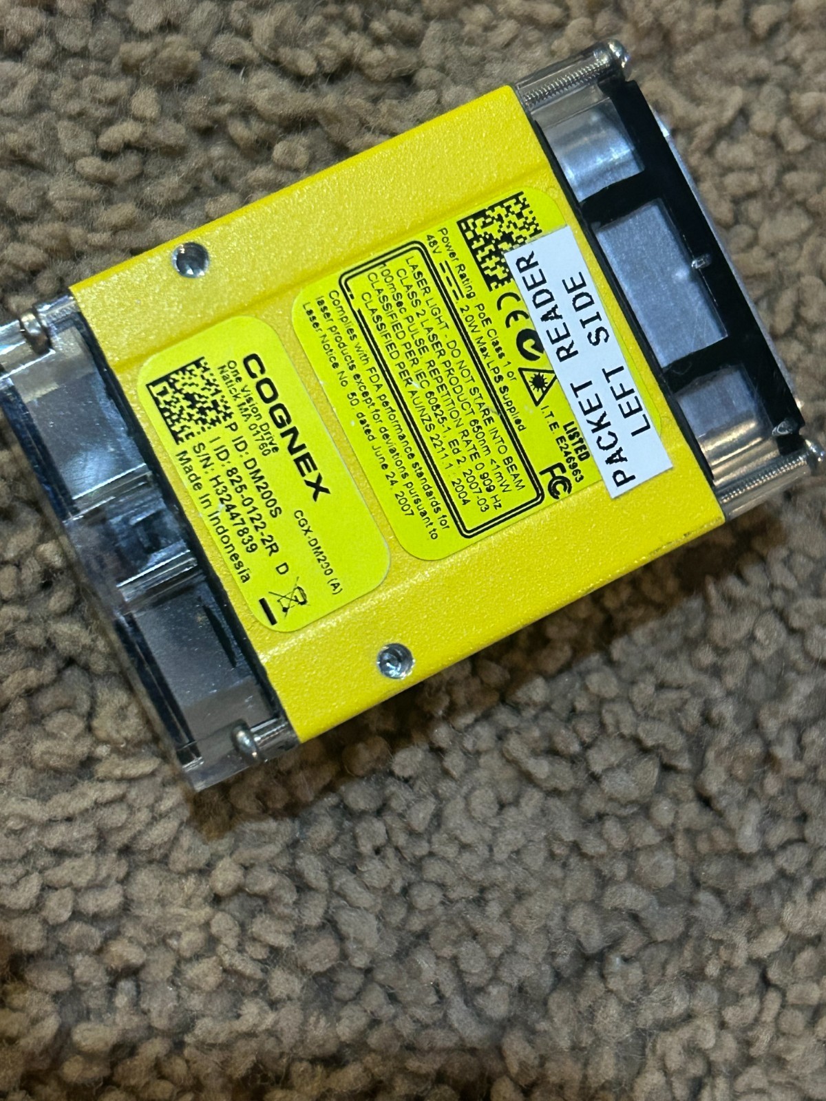 Cognex DataMan DM200S  Barcode Reader 825-0122-2R