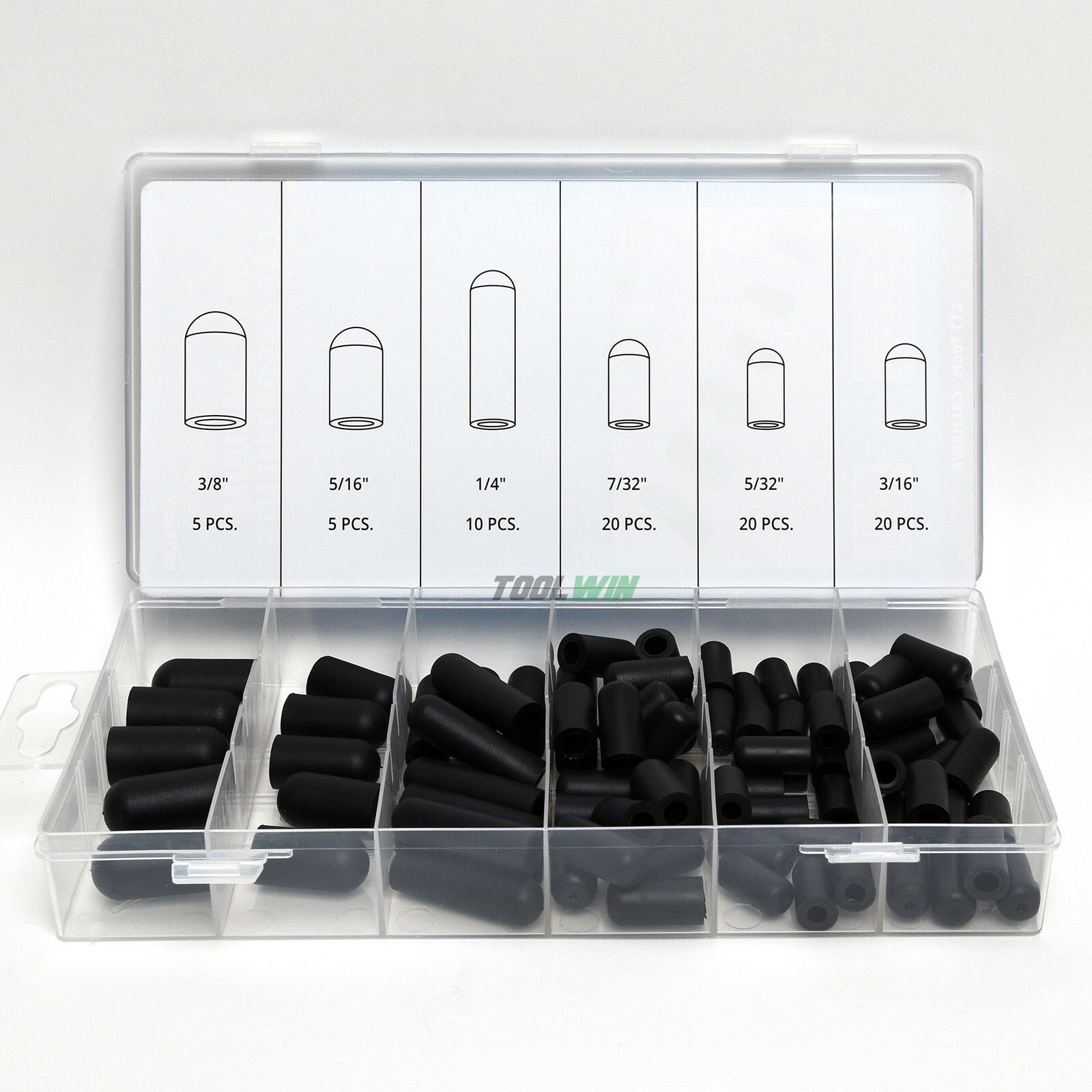 80 pc Vacuum Cap Plug Assortment Set Intake Rubber Vacuum Lines Carburetor Kit