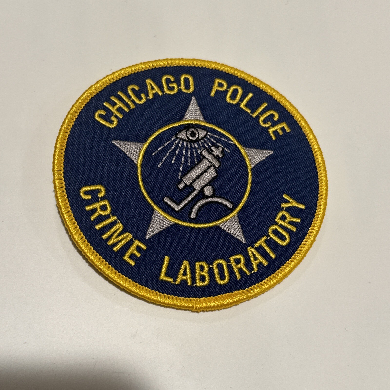 Chicago Police Crime Laboratory Law Enforcement Patch