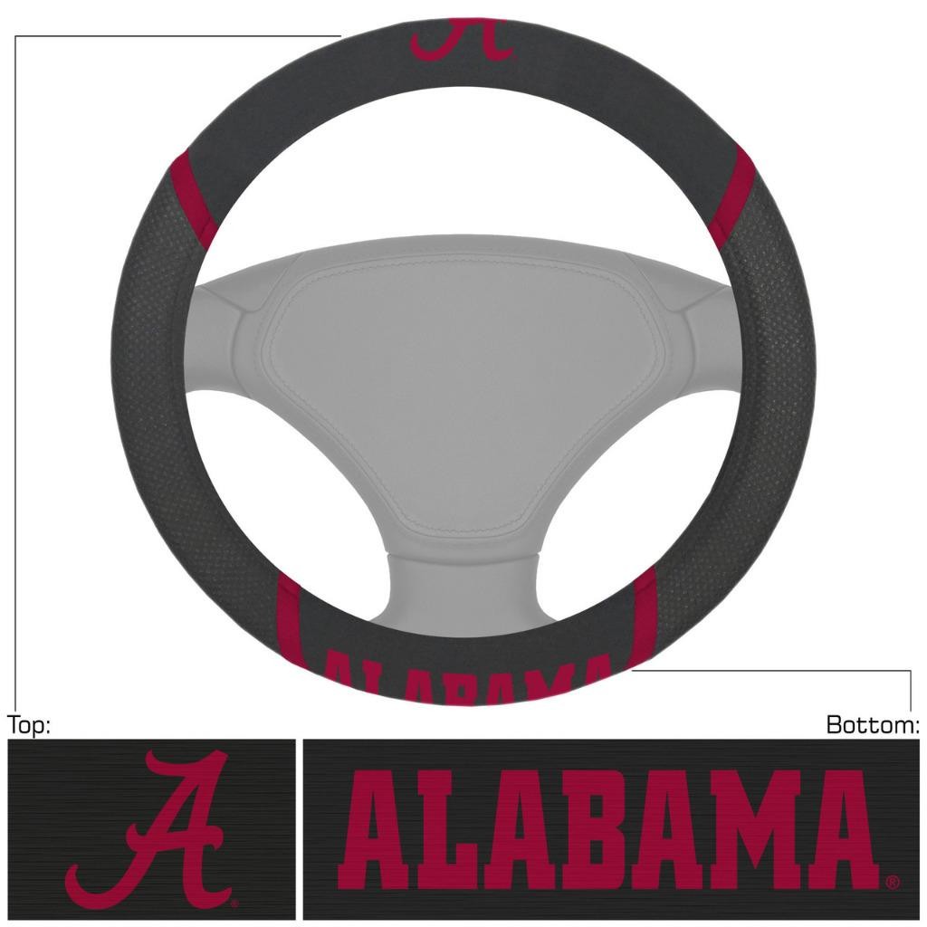 Alabama Crimson Tide Embroidered Steering Wheel Cover [NEW] Car Auto Truck SUV