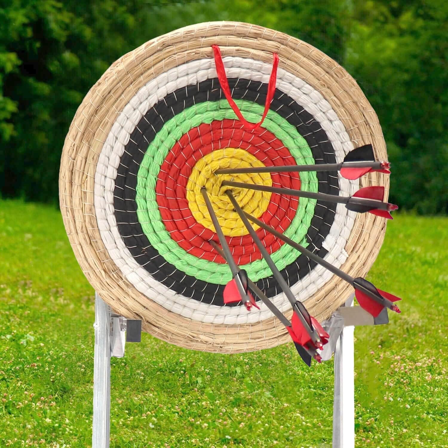 Eco-Friendly Straw Archery Target 19.7" with 5 Layers - Perfect for Practicing