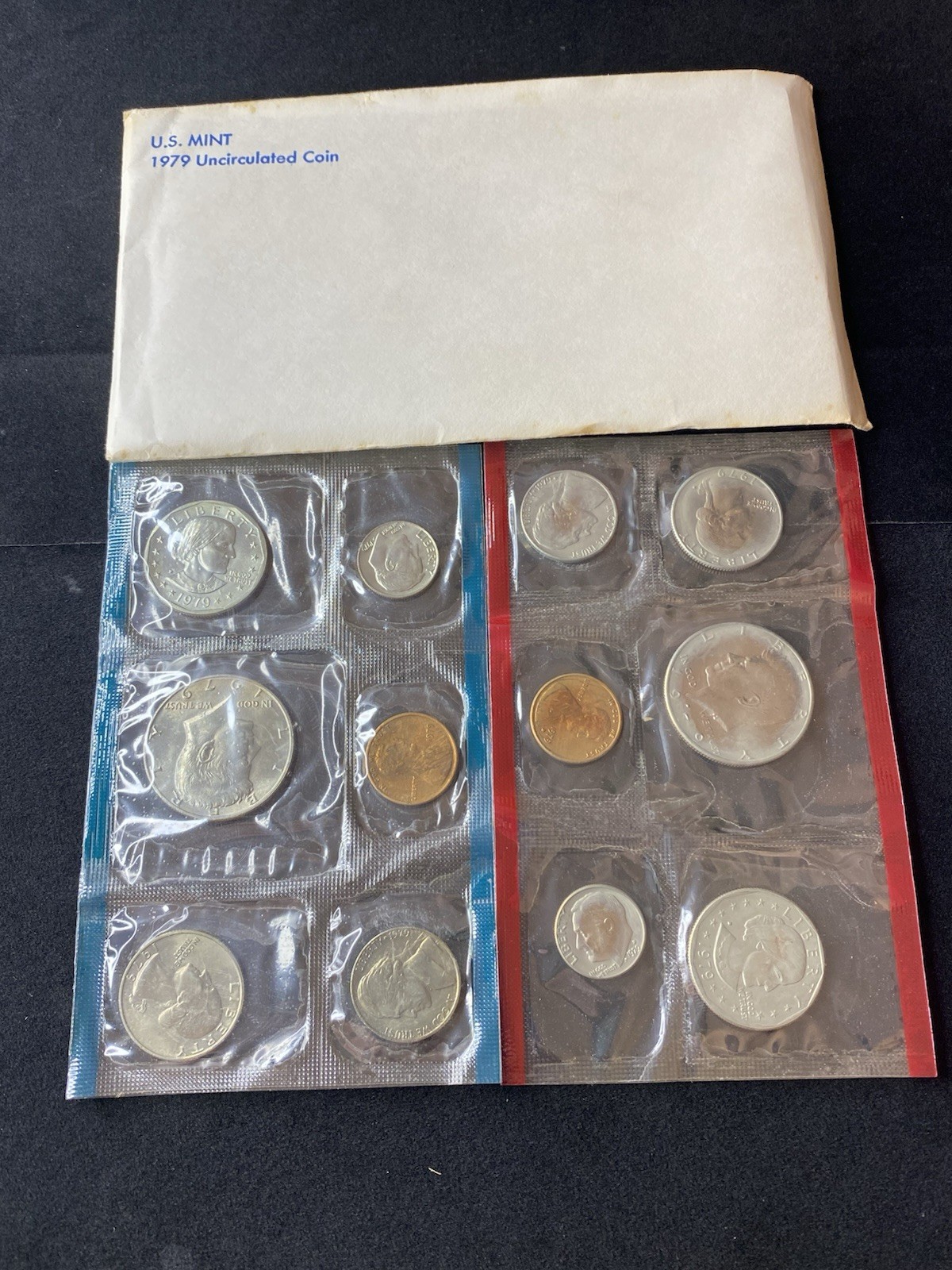 1979 Uncirculated Coin Set U.S Mint Original Government Packaging OGP Free Ship
