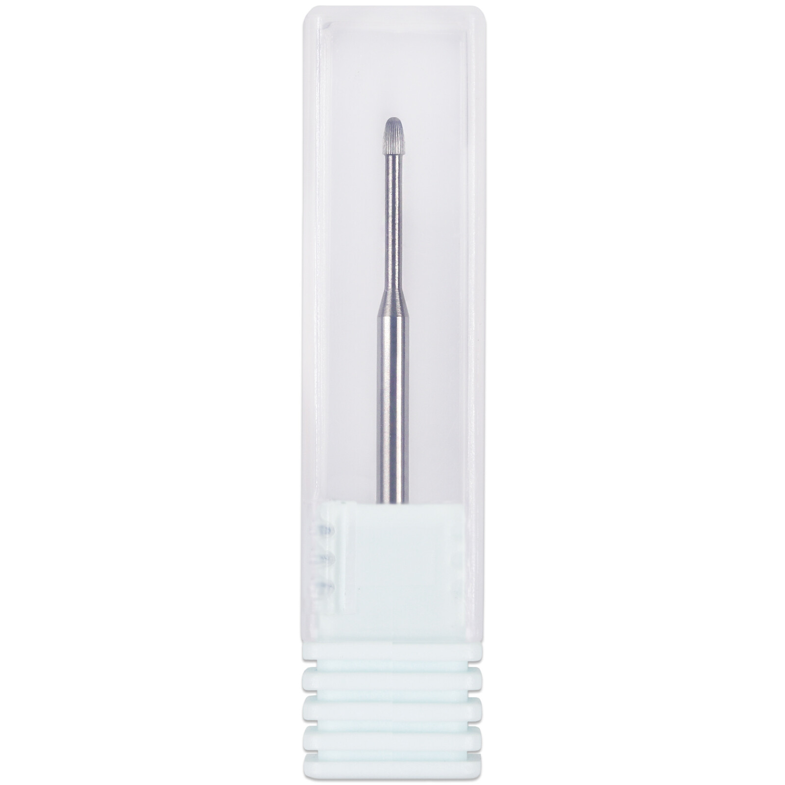 Professional Silver Cuticle Clean Safety Carbide Nail Drill Bit Fine Grit