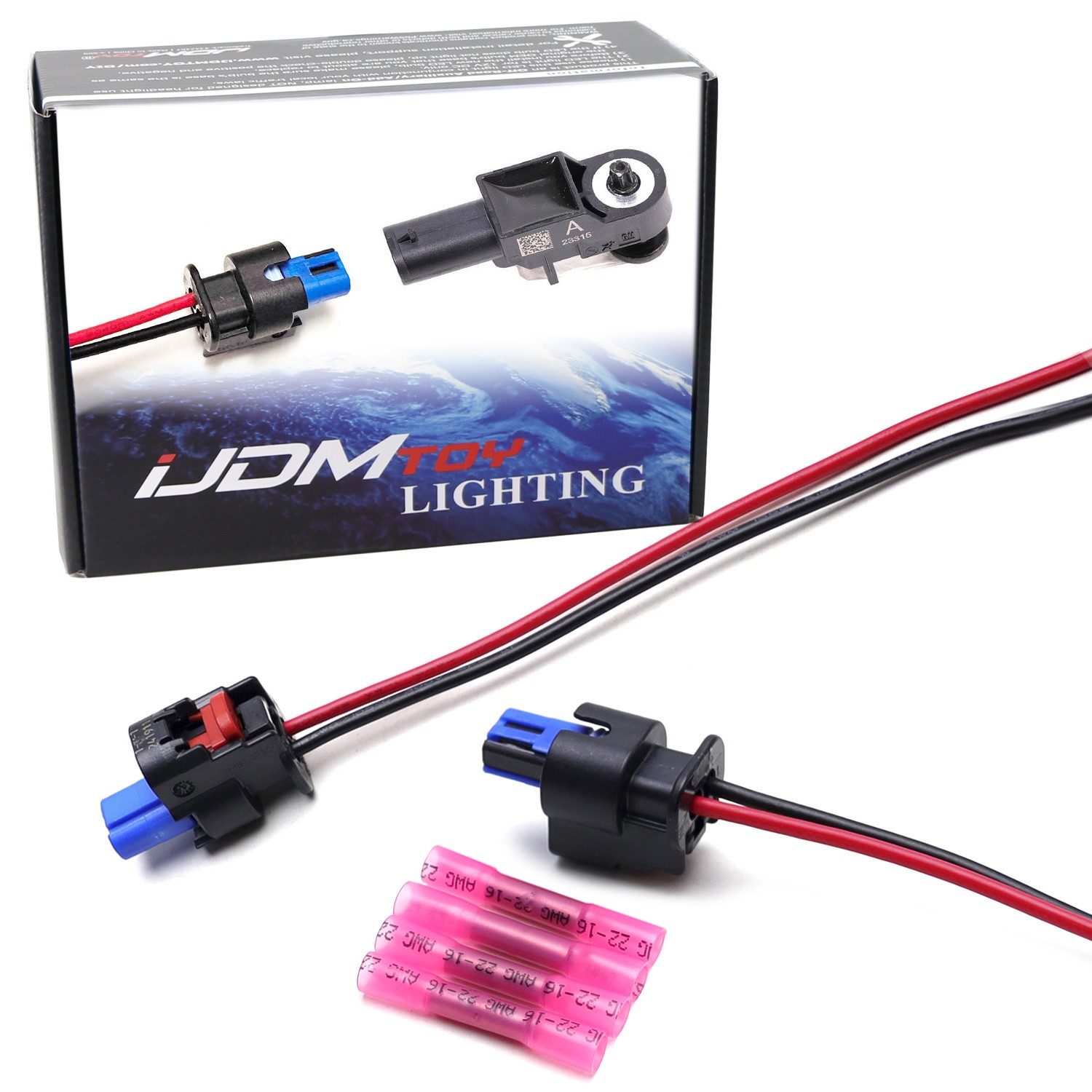 5" Socket Pigtails For GM Body Crash Sensor, Keyless Antenna, Tailgate Lightbar
