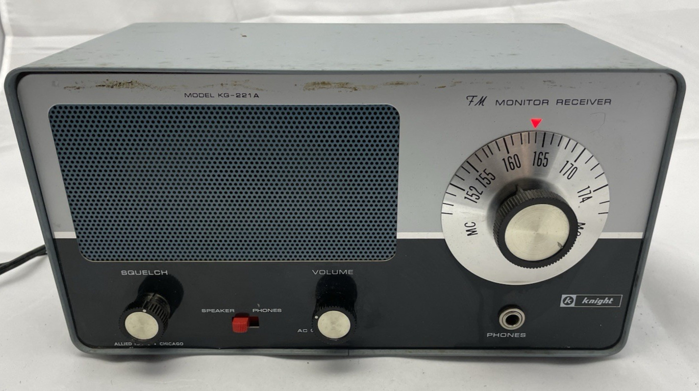 Knight KG-221A FM Monitor Receiver