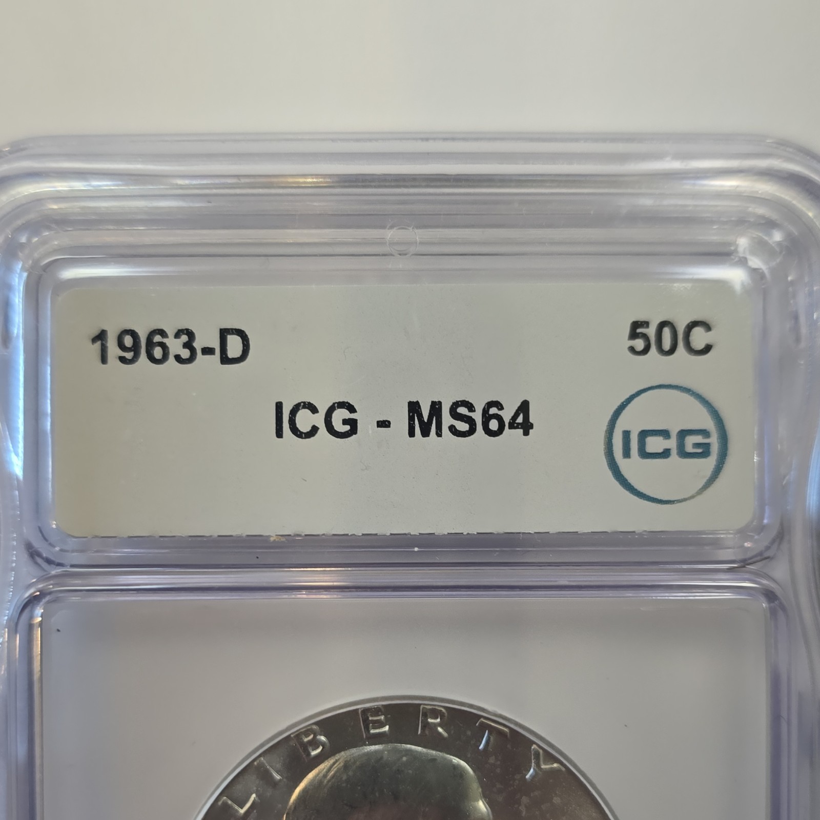 1963-D Franklin Half Dollar ICG MS64 Silver Denver 50C KM#195