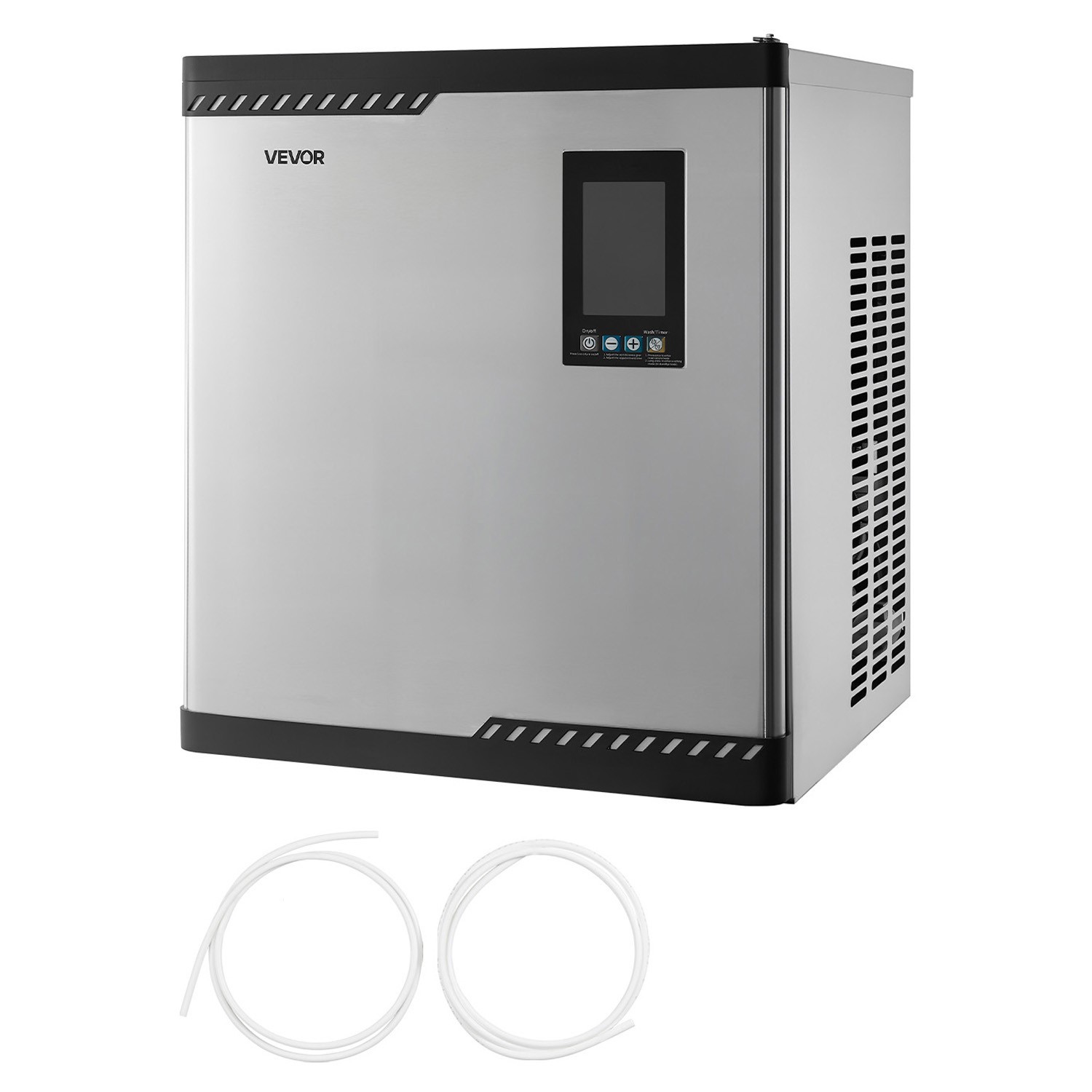 VEVOR Commercial Ice Maker Machine - Head 300 lbs/Day Self-Cleaning Ice Maker