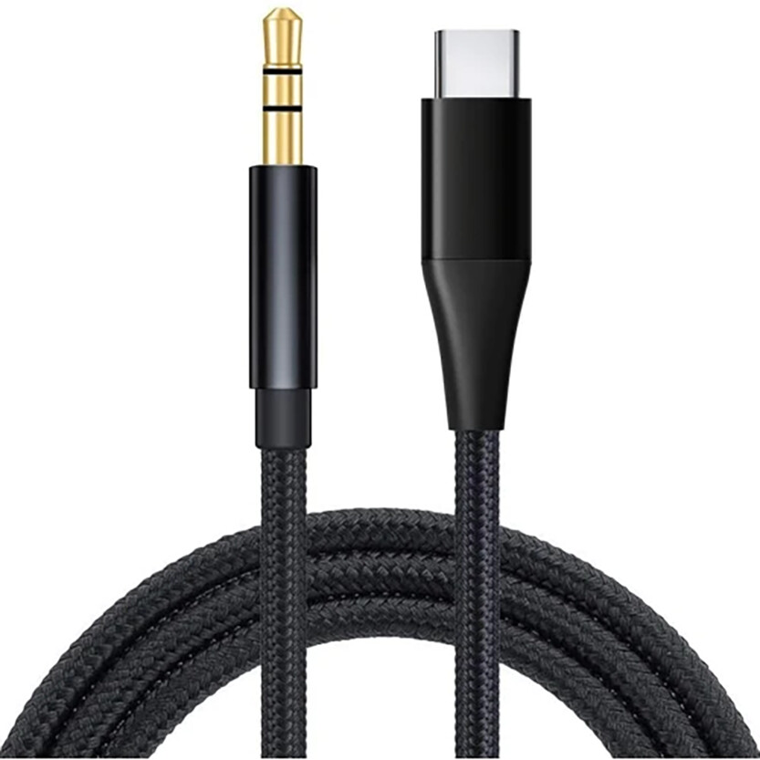 USB C to 3.5mm Audio Aux Jack Cable For iPhone 15/15 ProMax iPad/Samsung Galaxy