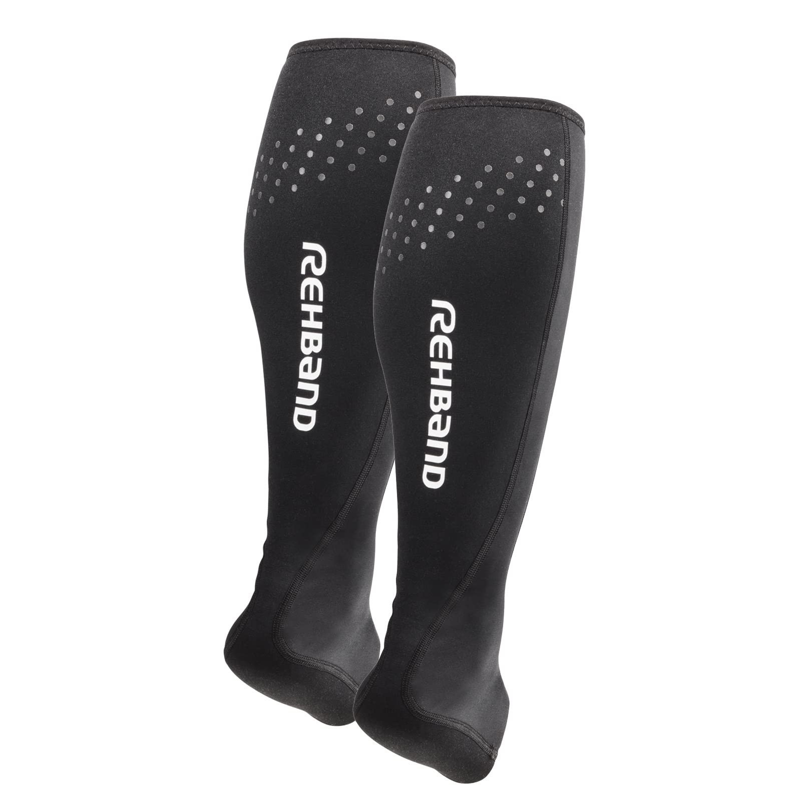Rehband Neoprene Achilles Tendon Brace for Men & Women, 1 Pair Ankle Brace Su...
