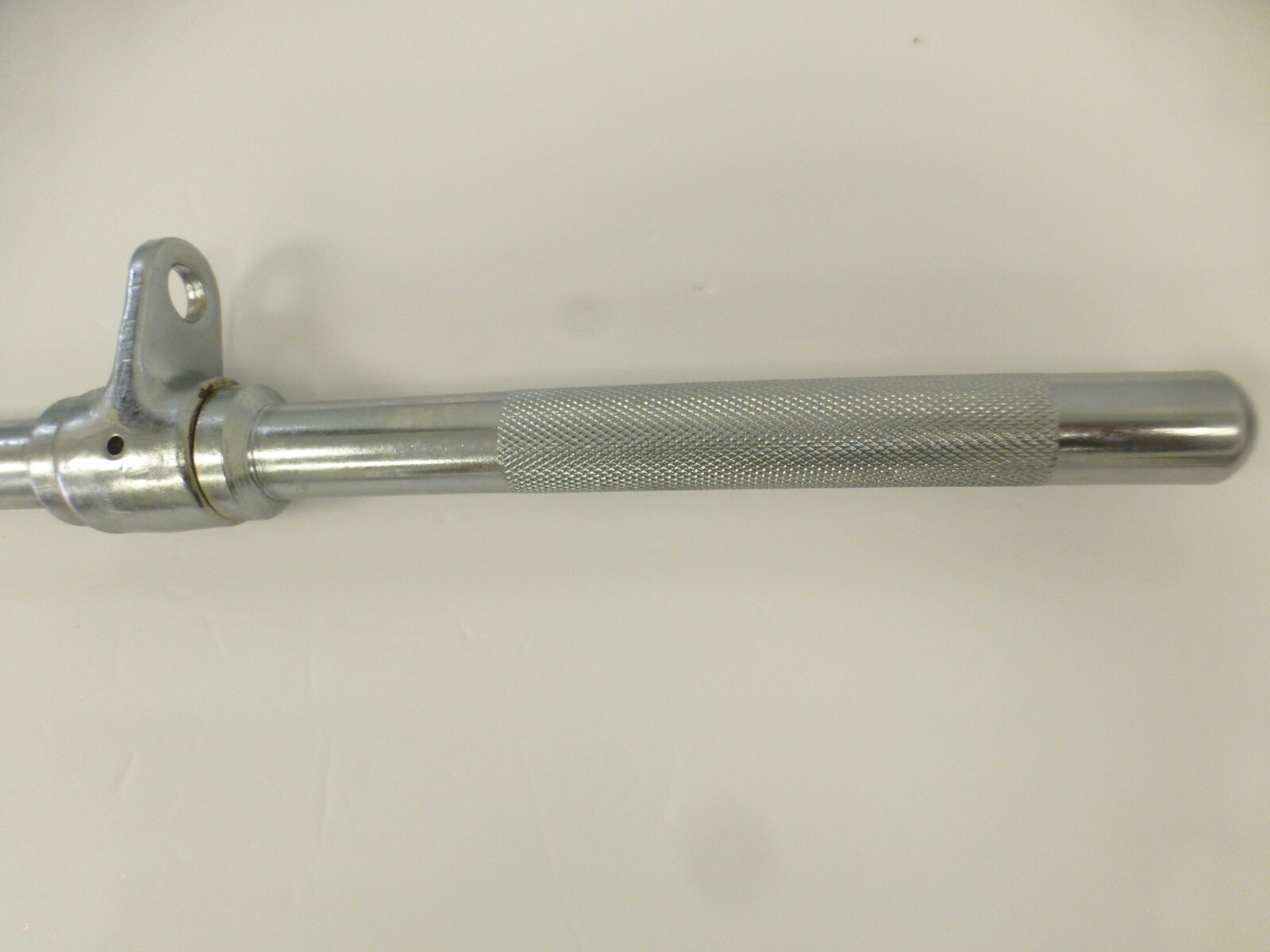 SINGLE Silver Pull Down Bar Triceps Clip Bicep Trainer Triceps Gym Rod Tension