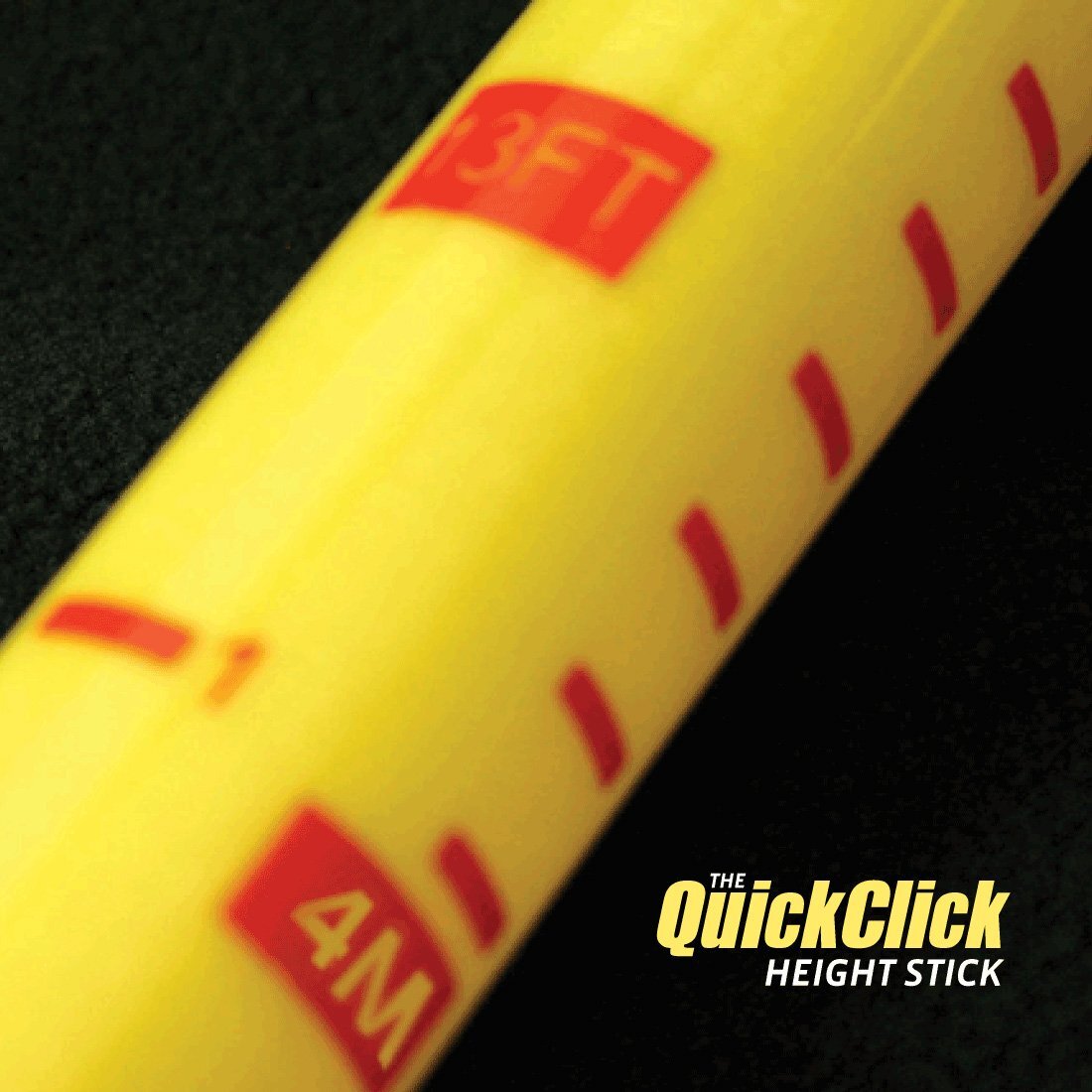 The Original Quick Click Height Stick (Up To 15')