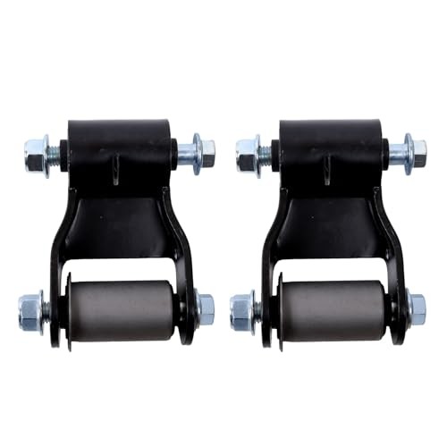 Rear Leaf Spring Hanger and Shackle Bracket Kit Replacement for Dakota 4WD