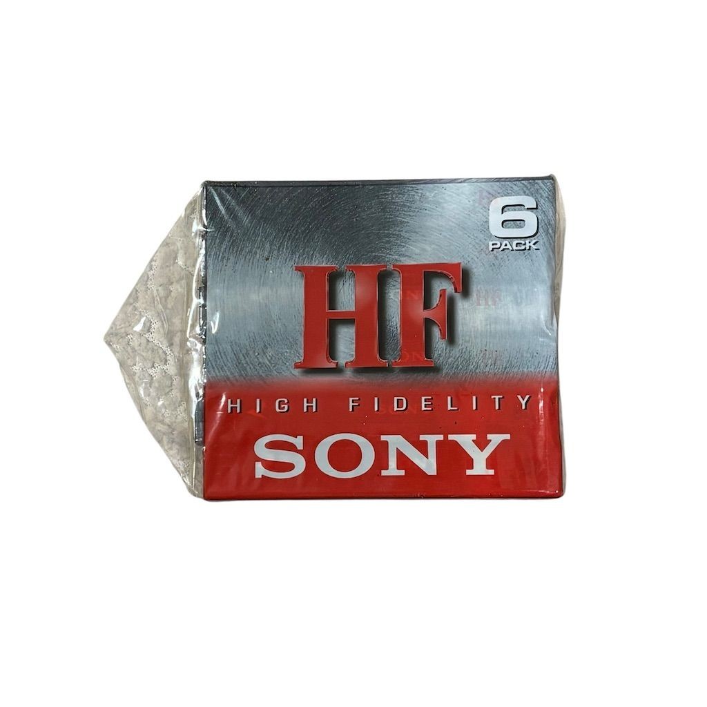 Sony High Fidelity Blank Audio Cassette Tapes 6 Pack