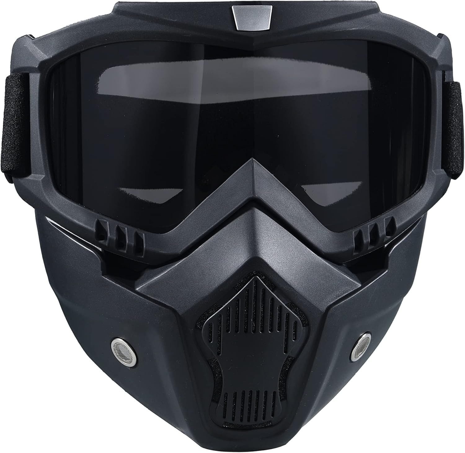 Paintball Mask Anti Fog,Tactical Full Face Mask Ski Mask Goggles Detachable A...