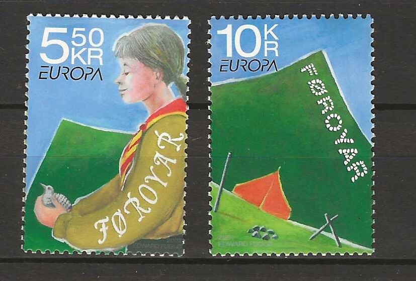 Faroe Islands  2007 Europe Scouts mnh (af599)