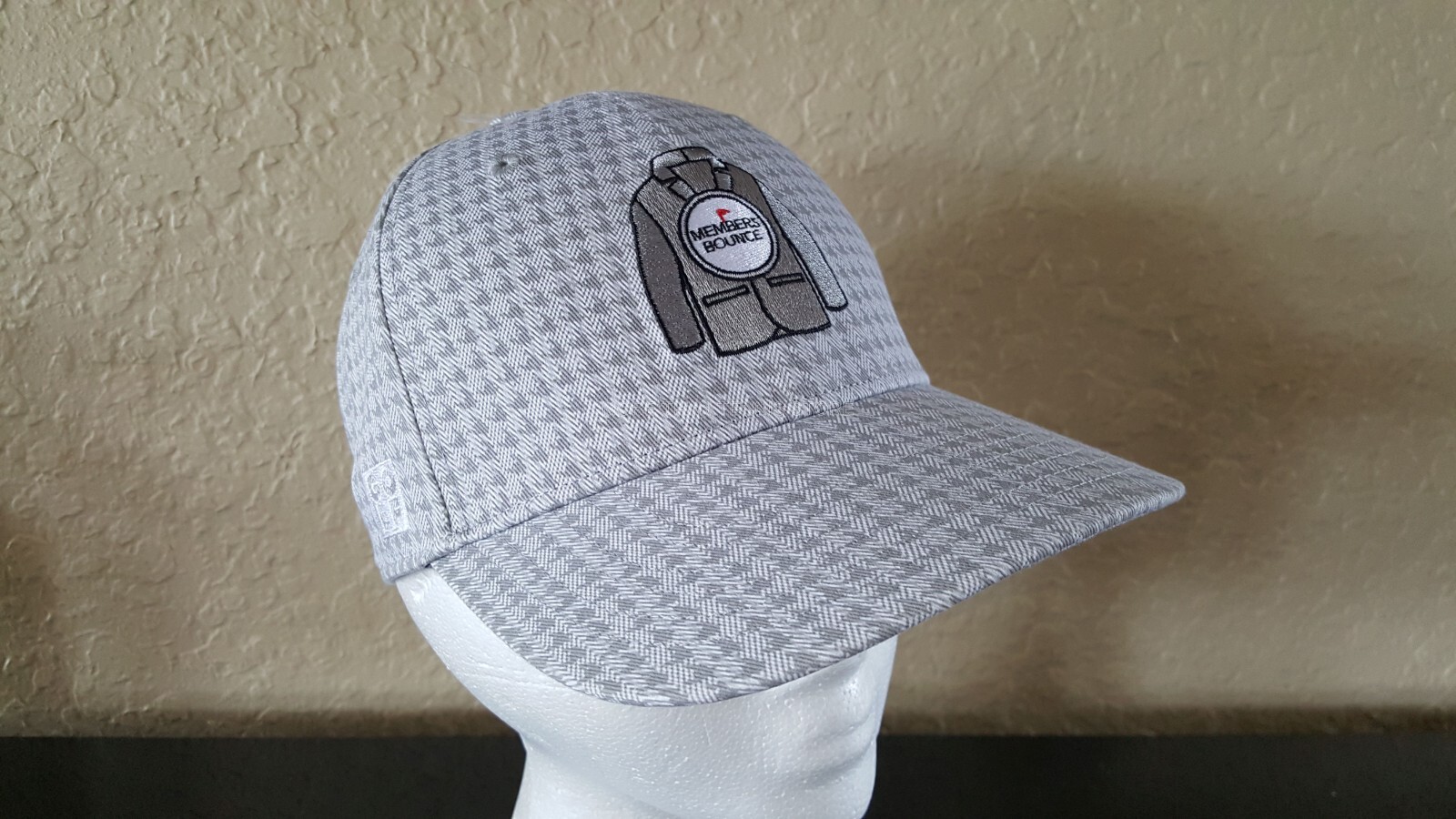 Adidas Golf Cap MEMBERS BOUNCE LIGHT GRAY HAT HA1263