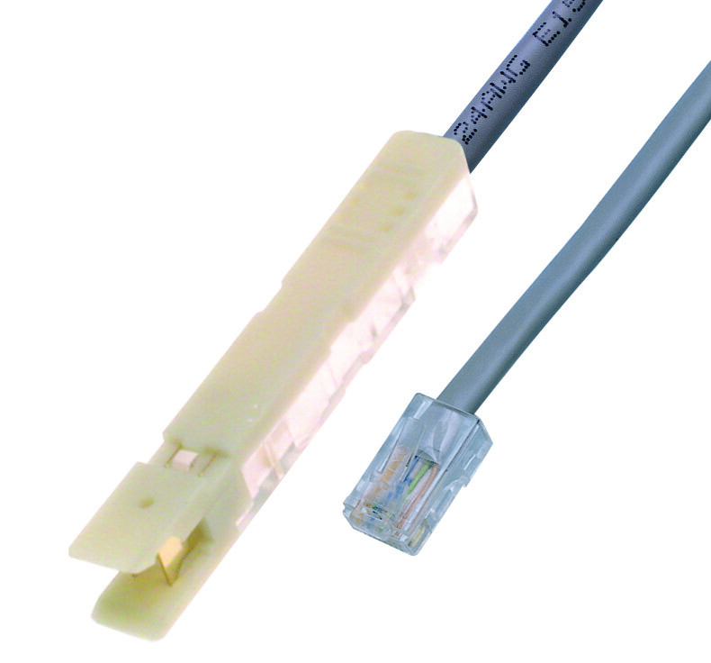 7FT Gray RJ45 To 110 Patch Cable