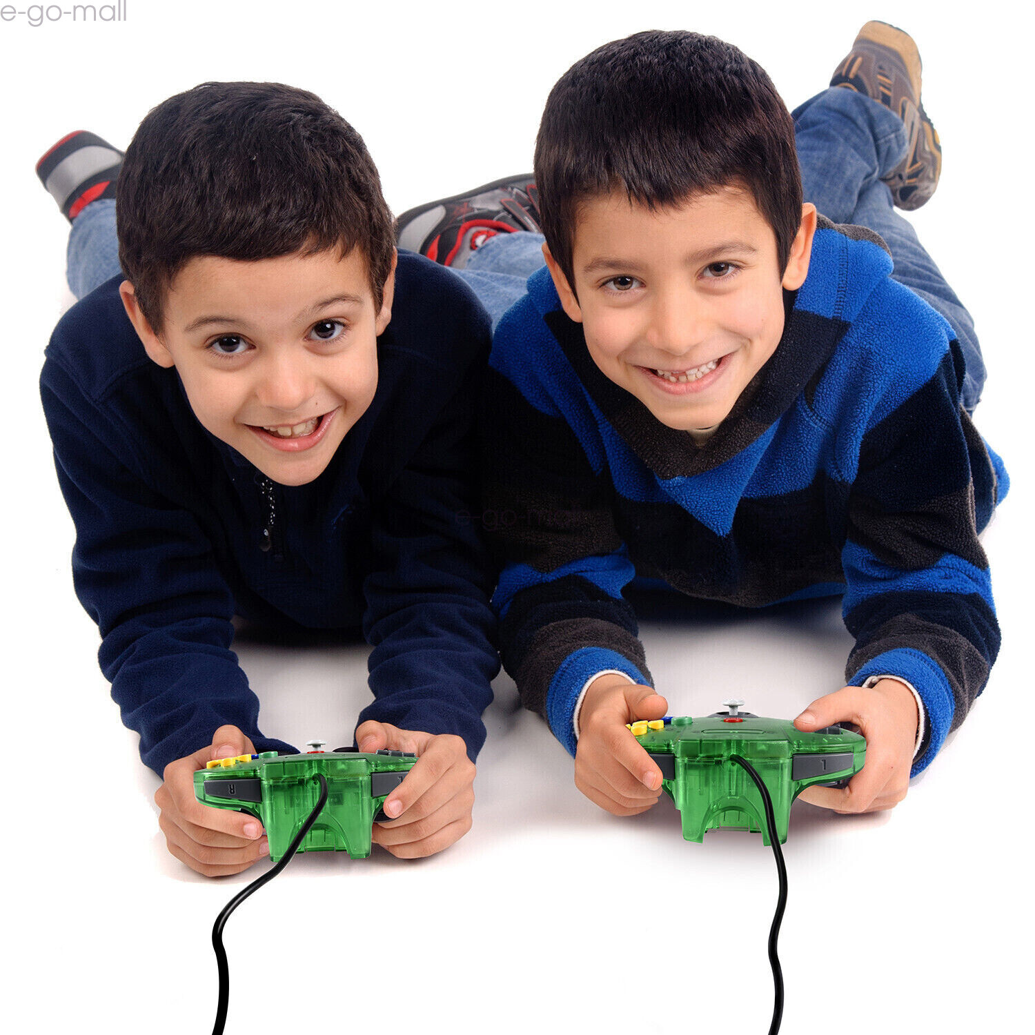 Wired N64 Controller Joystick Gamepad for Nintendo 64 System Video Game Green