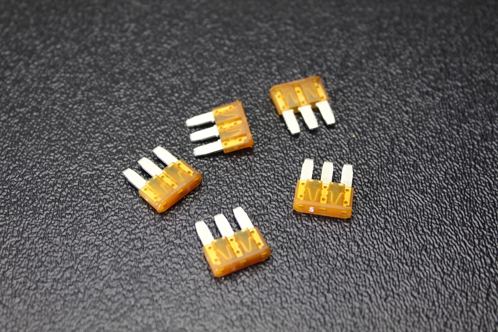 5 PACK ATL 5 AMP FUSES FUSE BLADE DUAL CIRCUIT EATON BUSSMAN MICRO 3 LEG ATL5