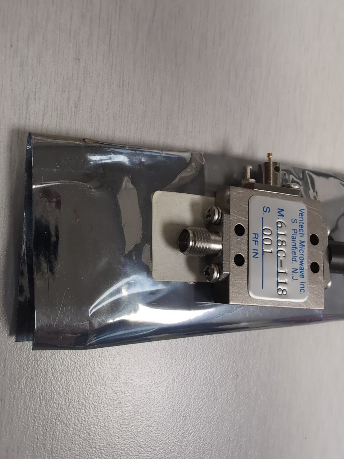 Veritech Microwave Inc 618C-118 Radio Frequency AmplifierRF Power