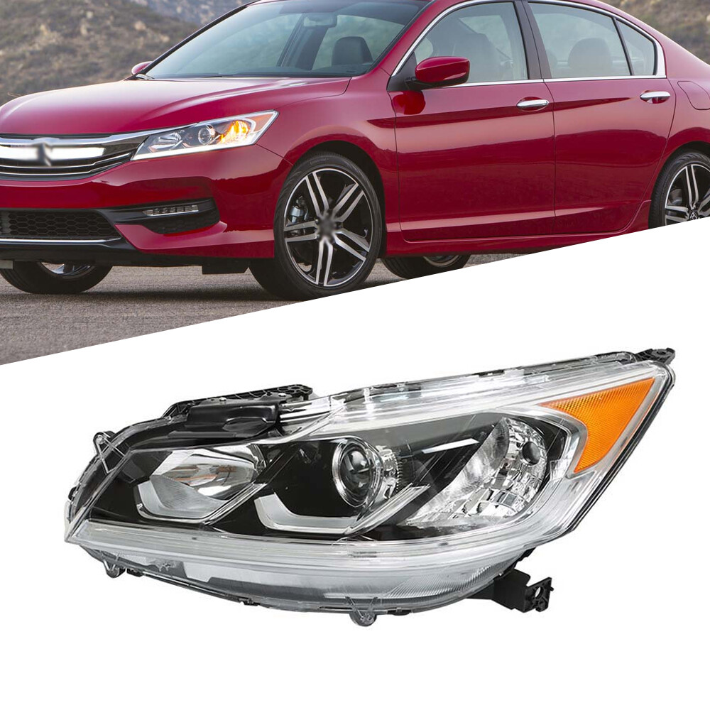 For Honda Accord 2016-2017 Headlamps Left/Driver Side Halogen Headlight Assembly