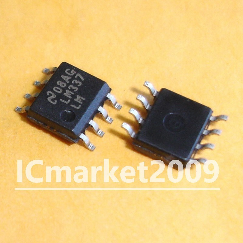 5 PCS LM337LMX SOP-8 LM337LM LM337 LM 3-Terminal Adjustable Regulator Chip IC