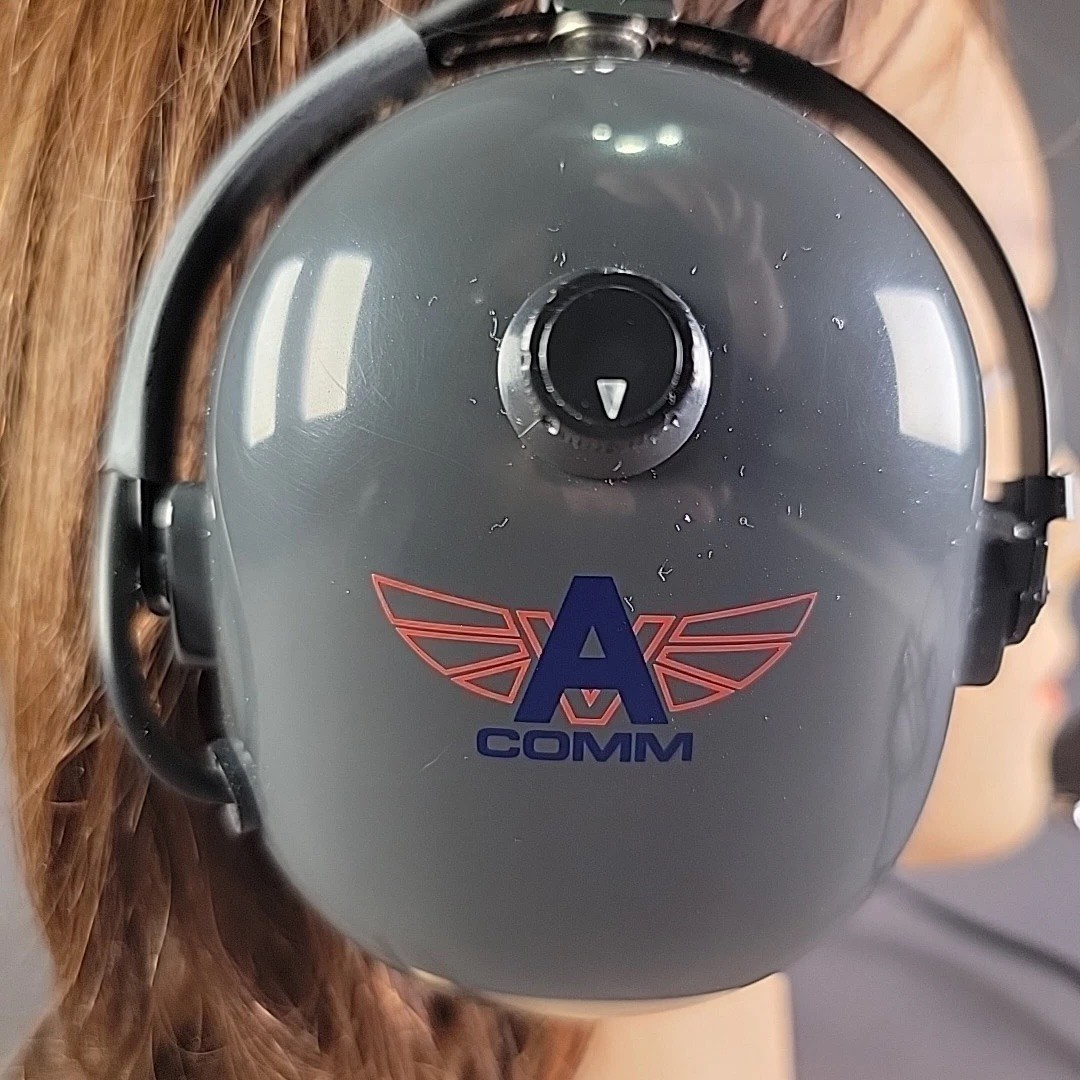 Avcomm AC-400S Headset - Dual Plug - Aviation Communications Inc. Tested