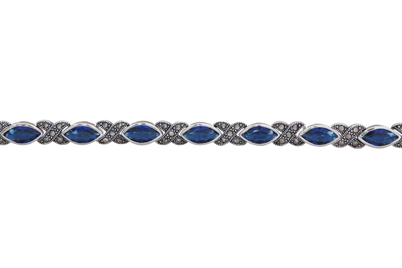 Jewelry Components (14) 12" Lengths - Hampton Sapphire - Sew On