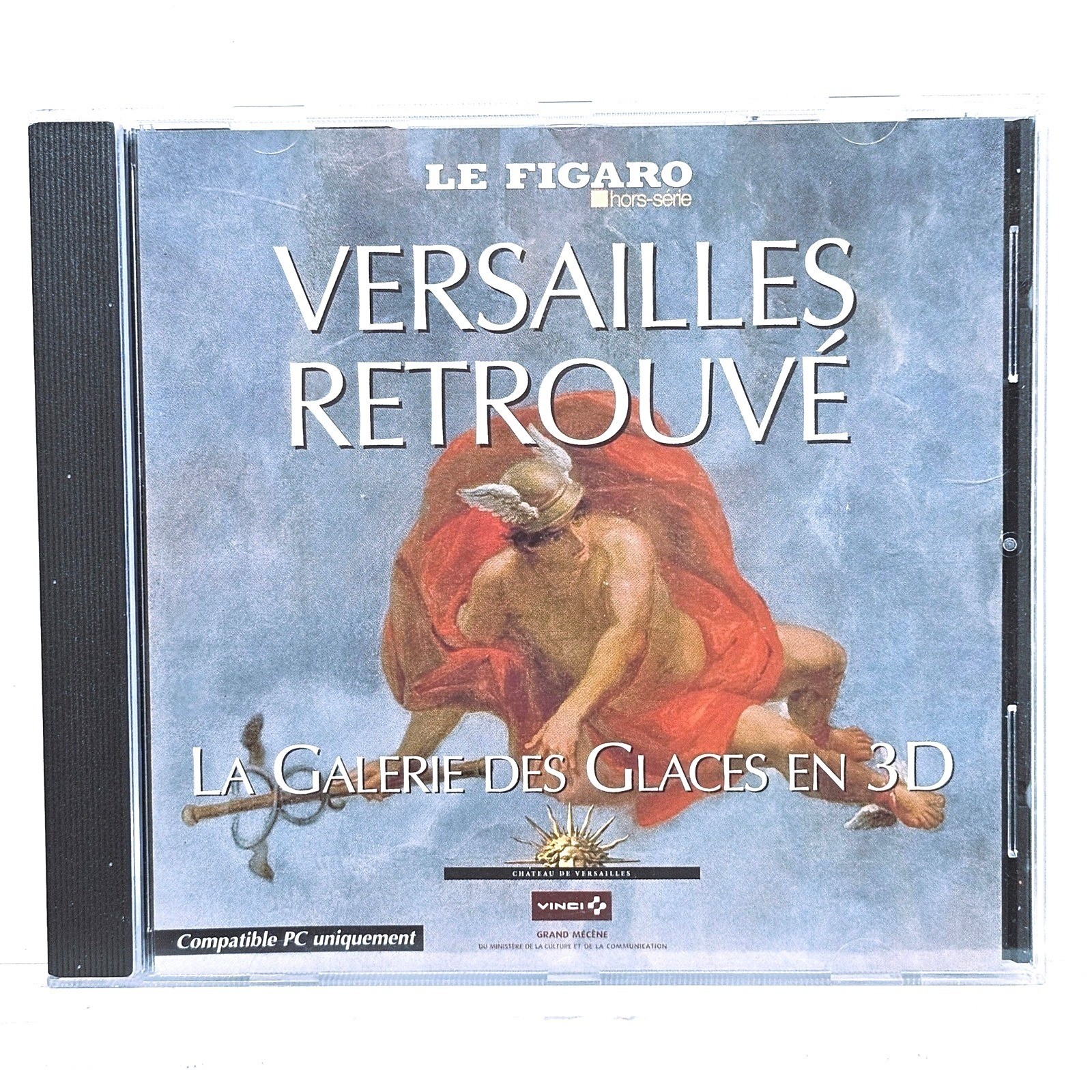 Versailles Retrouve Le Figaro PC Software CD-ROM 3D Hall of Mirrors French EX