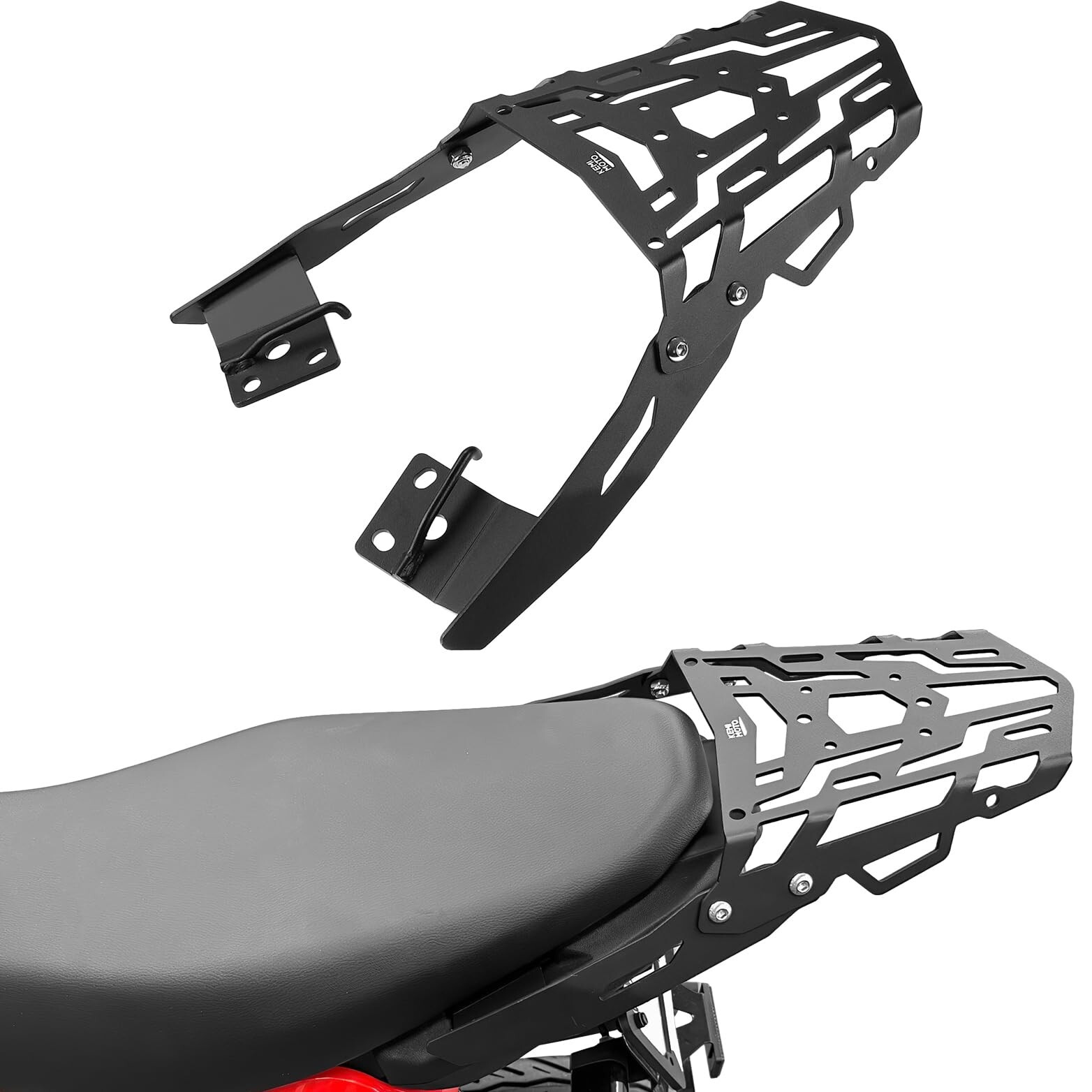 Motorcycle Rear Rack Luggage Carrier Tail Storage Rack For Honda Navi 2022-2026