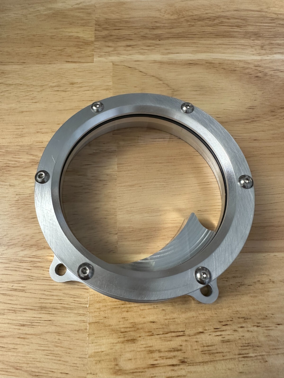 Yamaha vmax 1200 CLEAR water pump cover, ALUMINUM CLEAR COVER