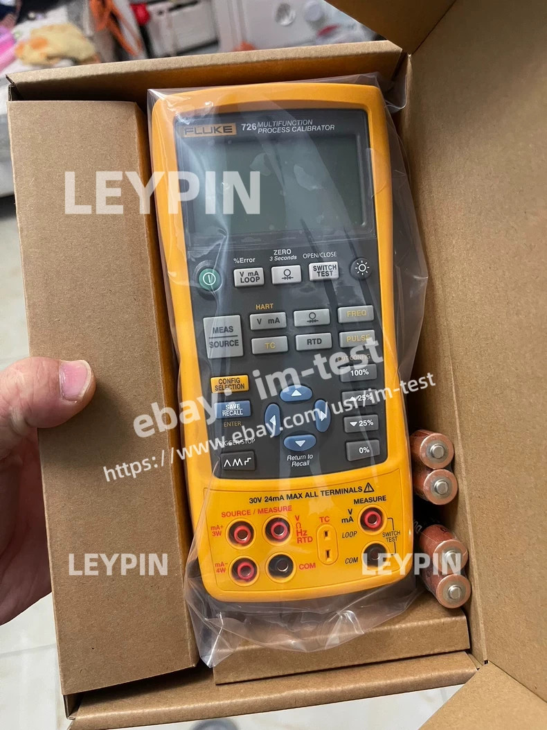 FLUKE 726 PRECISION MULTIFUNCTION CALIBRATOR (MFG-2024) CALIBRATED 2024 - NEW*im