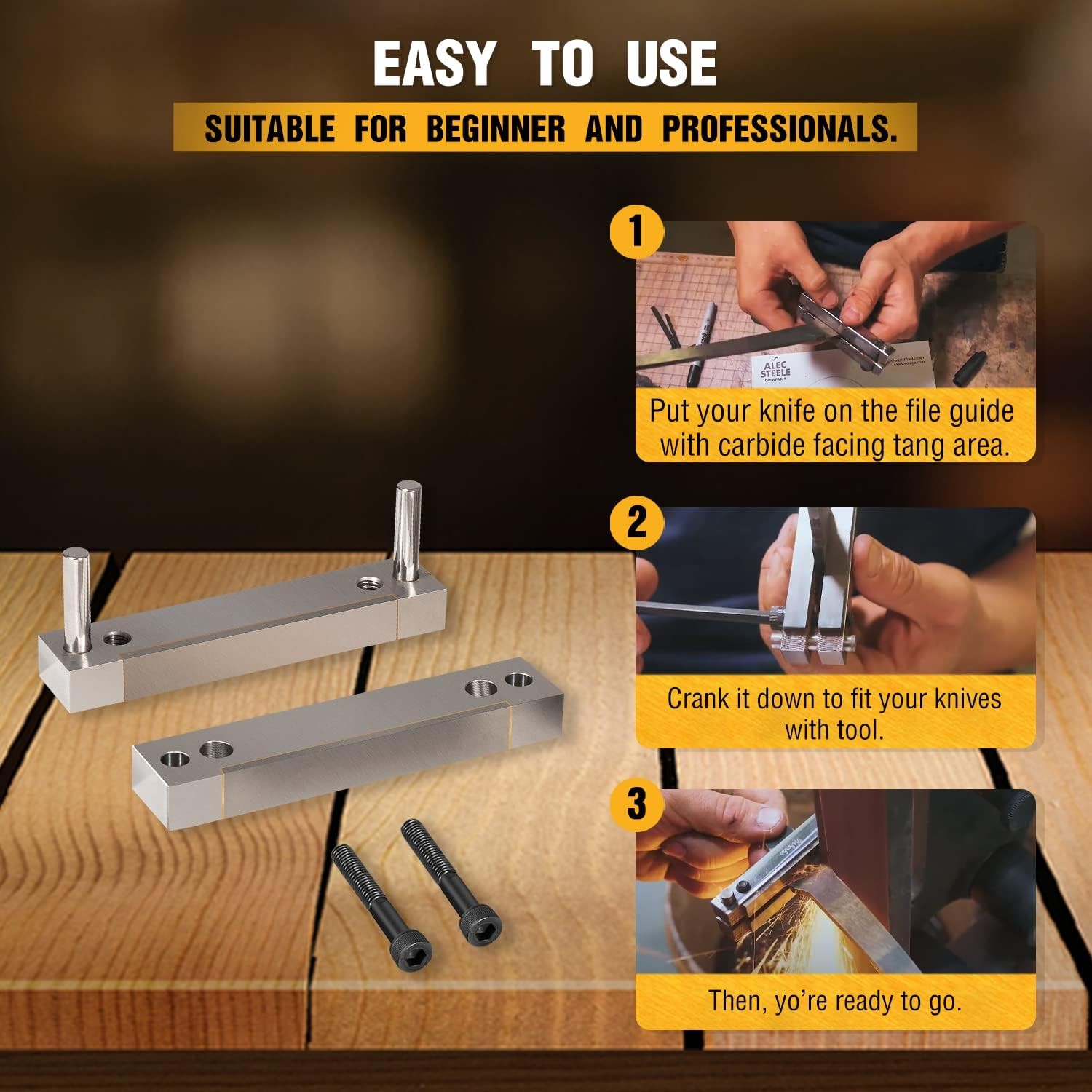 Hardened File Guide For Knife Making Knife Maker Tool