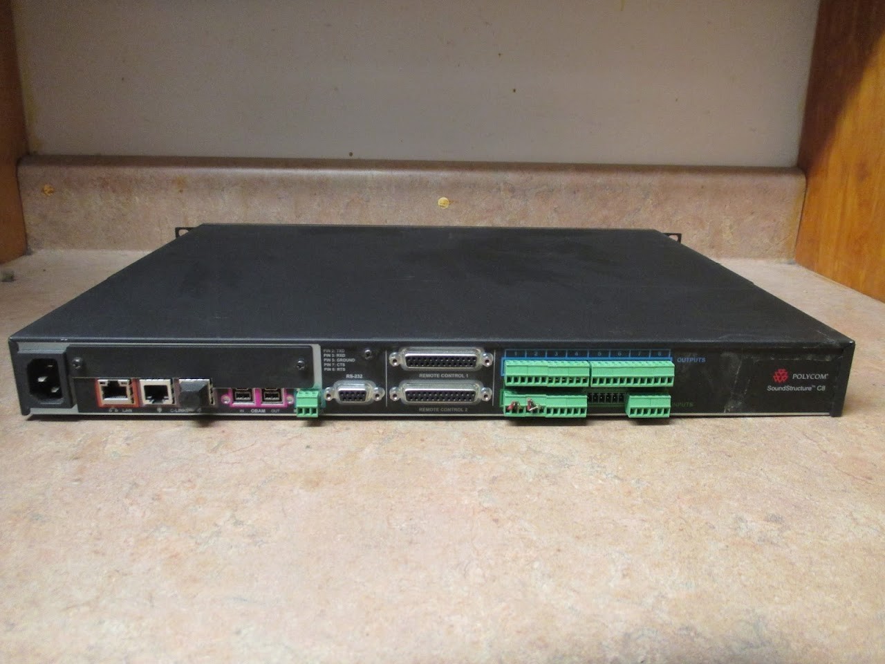 Polycom SoundStructure C8 Audio Processing Conference System | Works Great