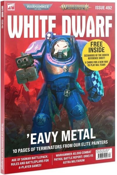 Games Workshop Warhammer White Dwarf Magazine Issue 492