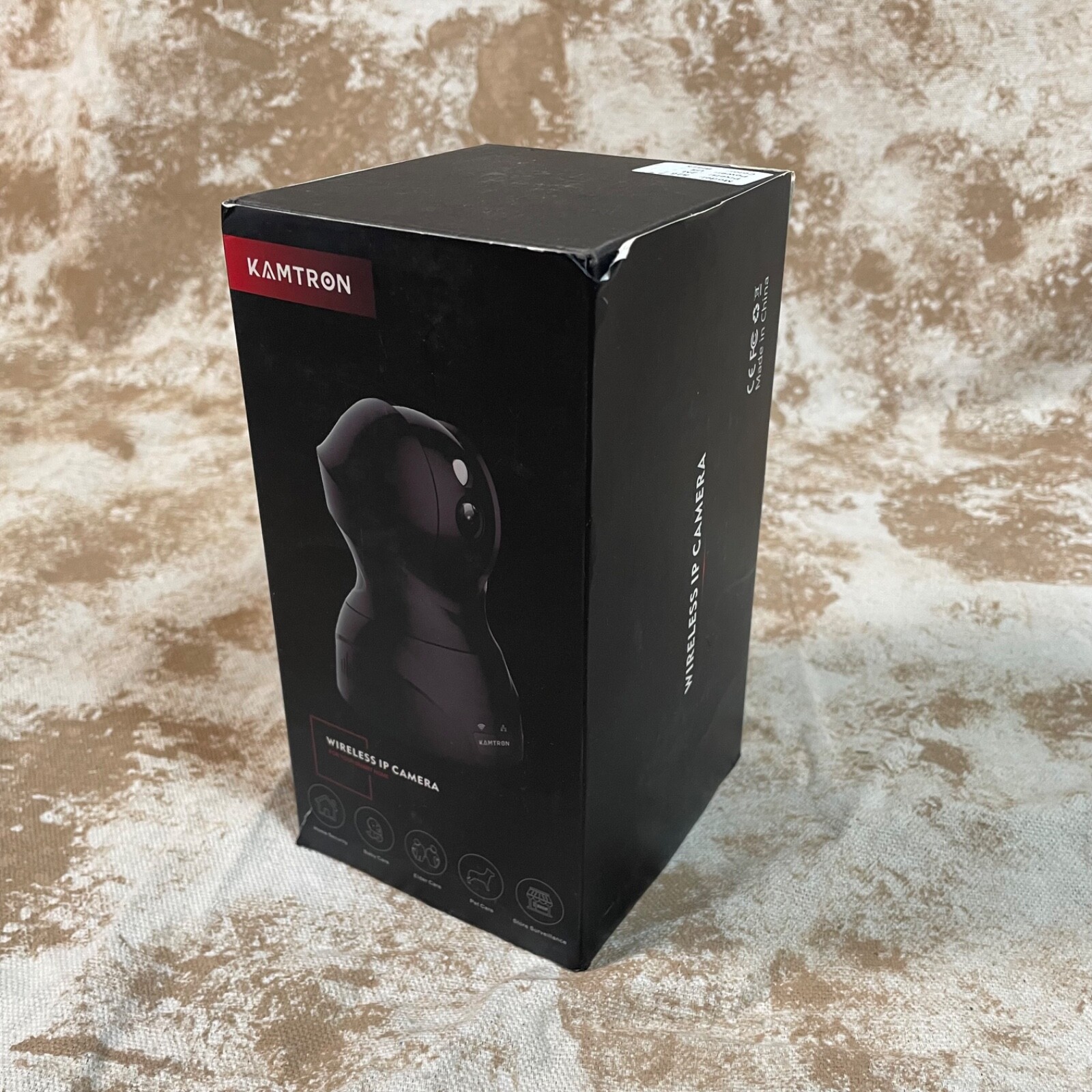 Kamtron Wireless IP Camera 826  1080p Black