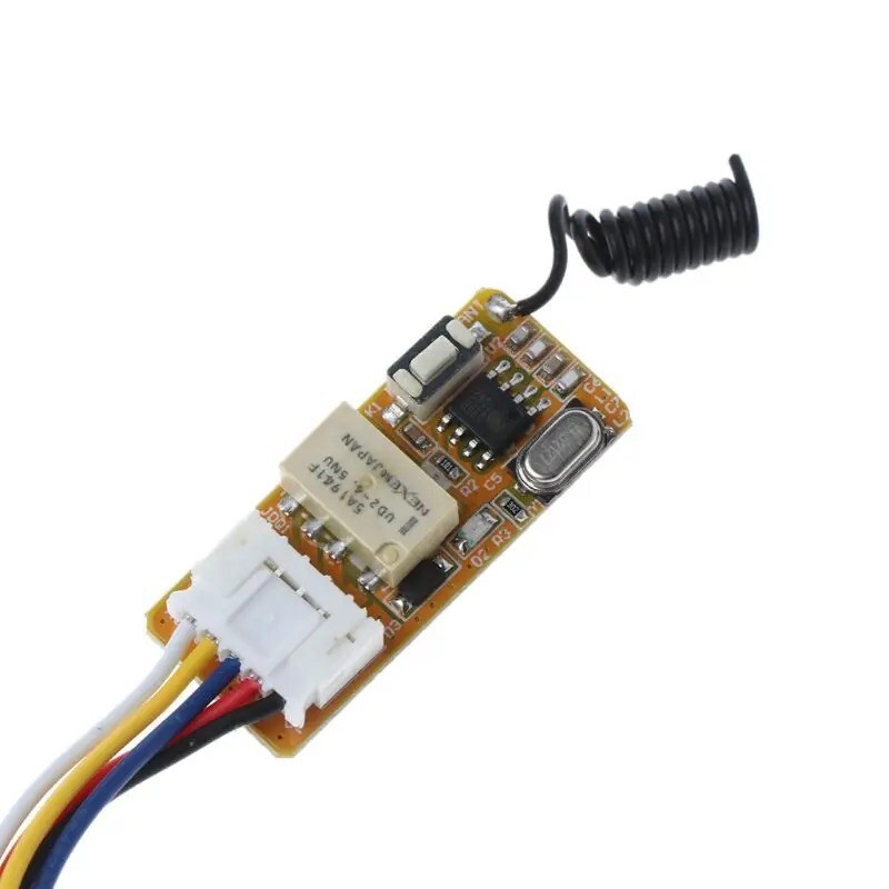 Wireless Remote Control 5V-12V Relay Multipurpose Switch Receiver Remote Control