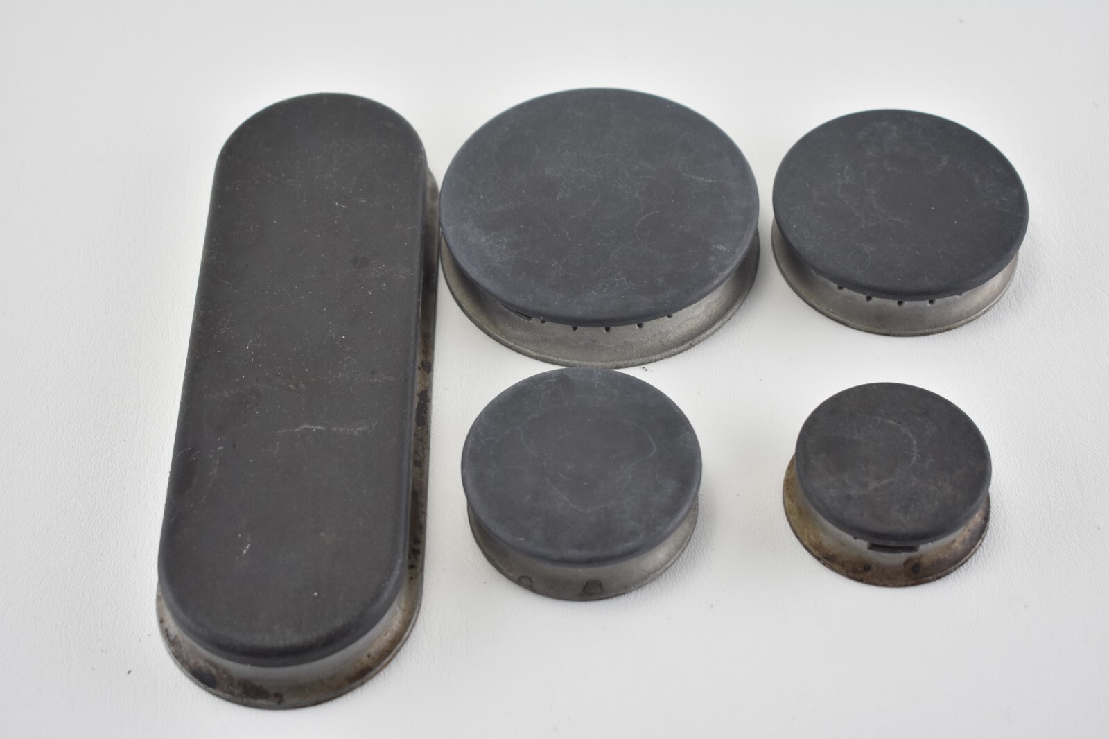 Genuine Kenmore Range Oven Burner Head + Cap Set of 5 316532103 316213605