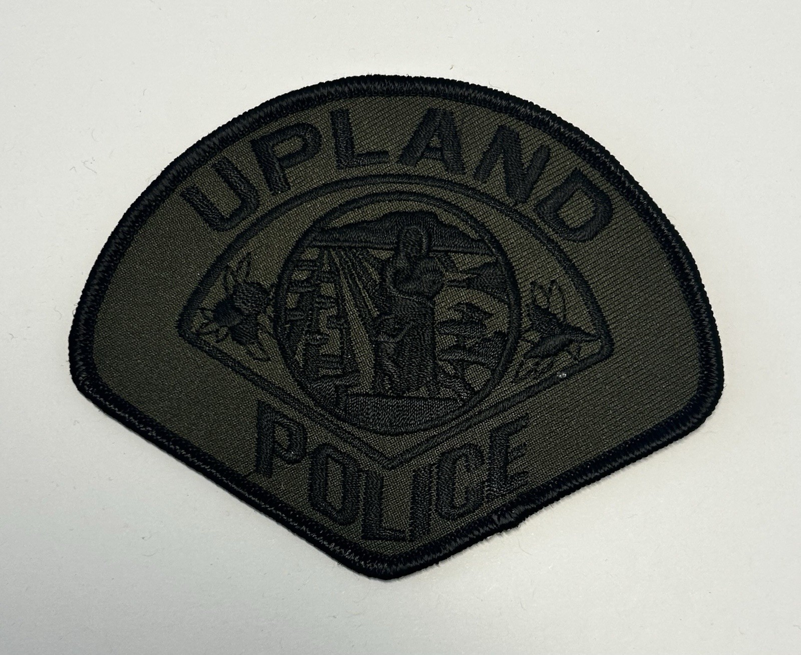 CALIFORNIA UPLAND POLICE SUBDUED SWAT PATCH SAN BERNARDINO COUNTY #PDD62/34