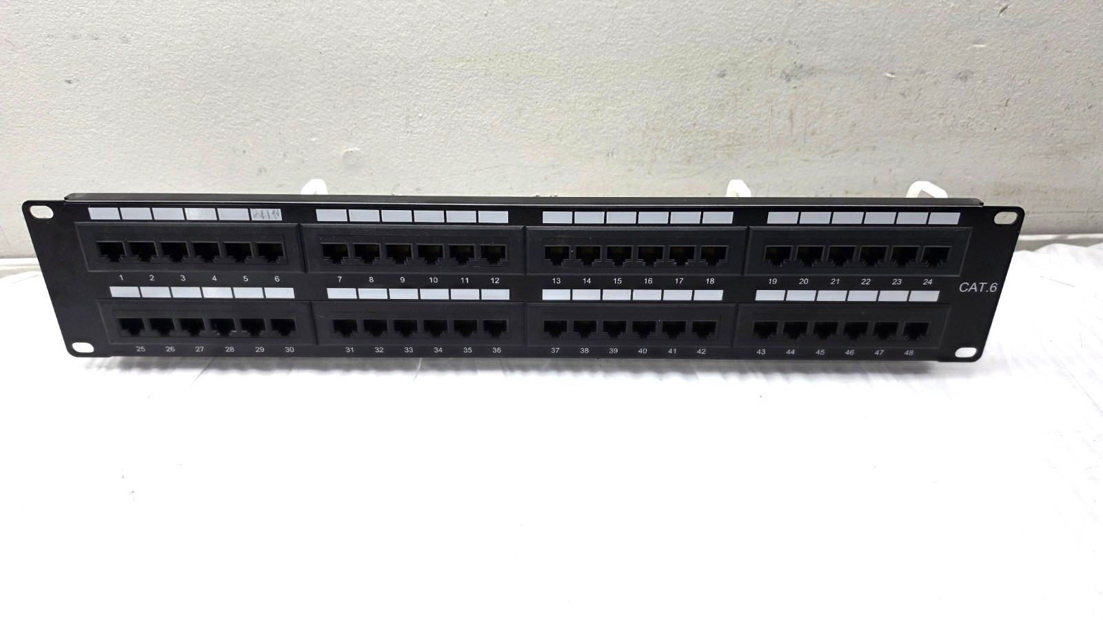 Tripp Lite 48 Port Data Rackmount CAT6 Patch Panel P48T-KAA: Optimized Network