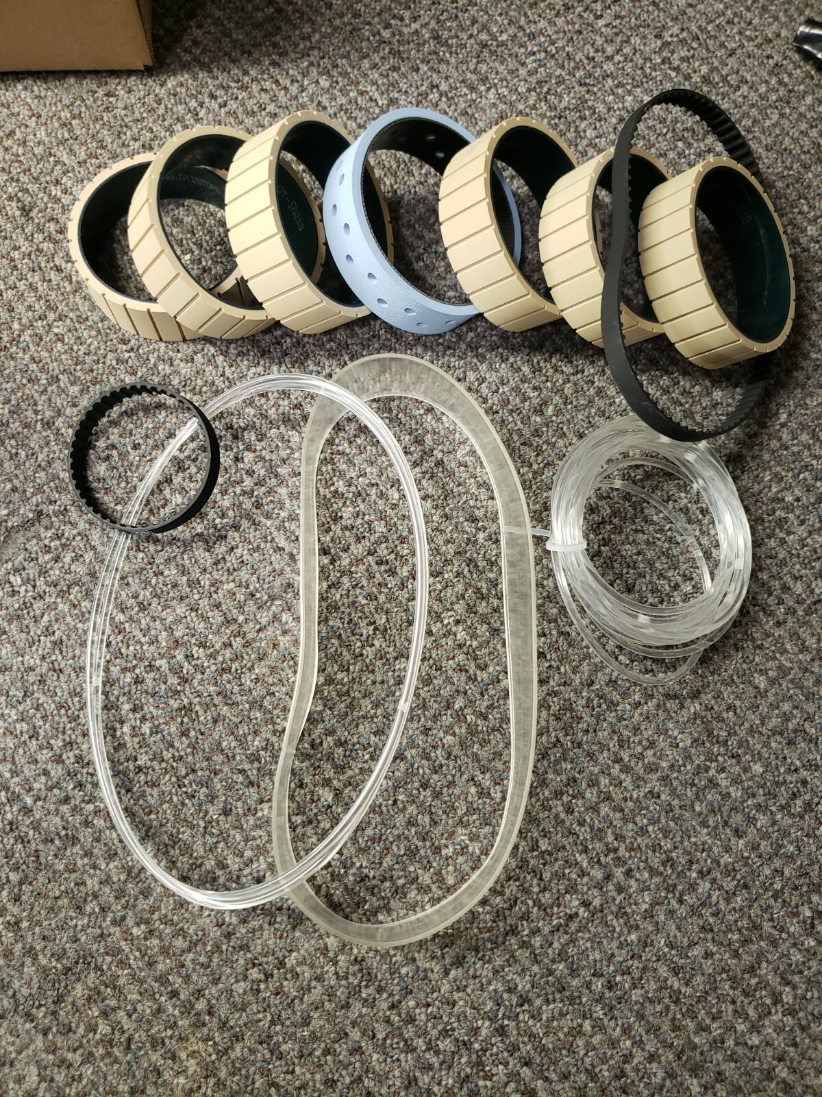 OT-99ST1257EXAHA:  ST-1250 Vacuum Assist, 7-belt EX Discharge HAR Belt Kit