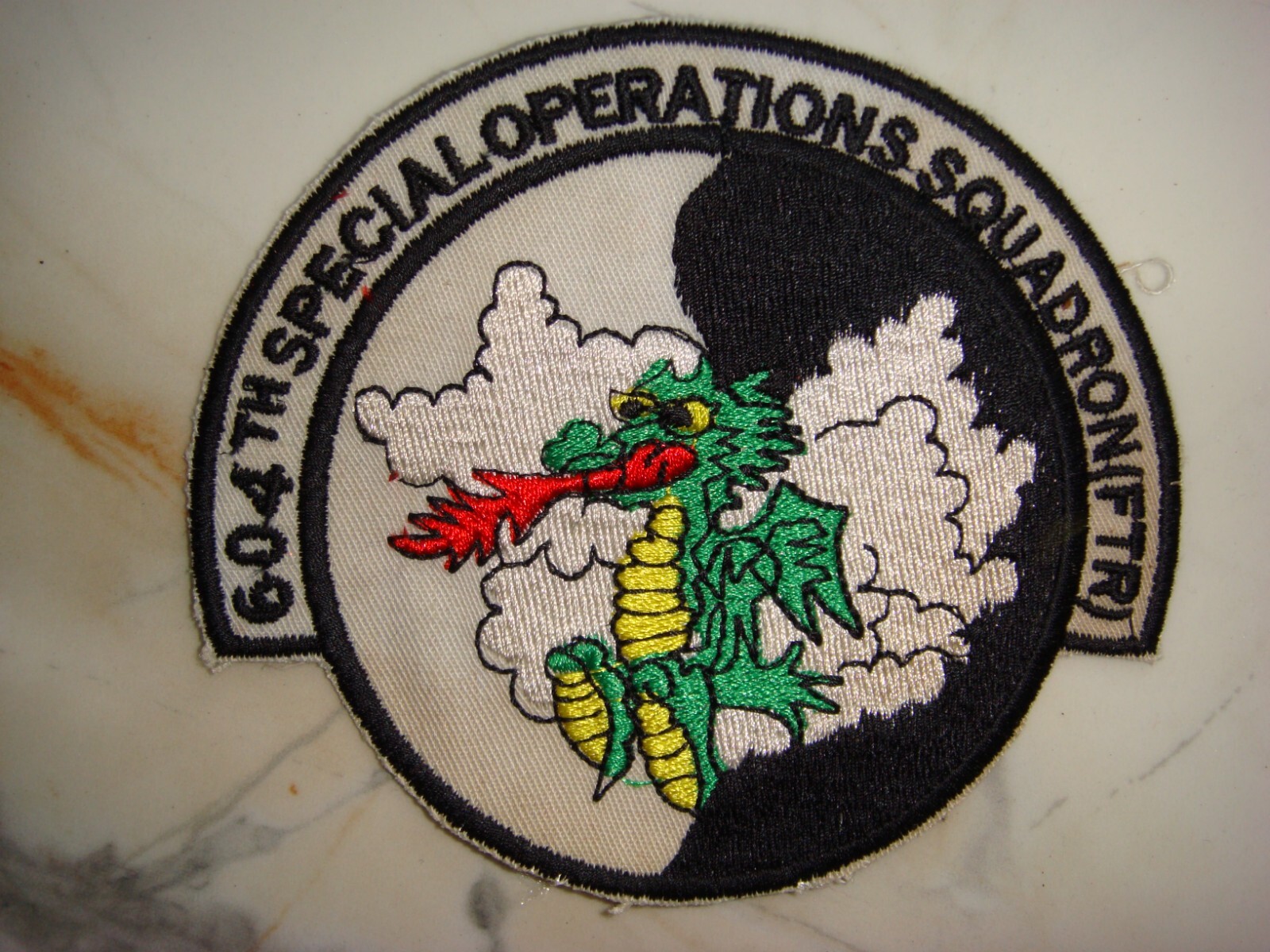 US 604th SPECIAL OPERATIONS SQUADRON FIGHTER, VIETNAM WAR PATCH