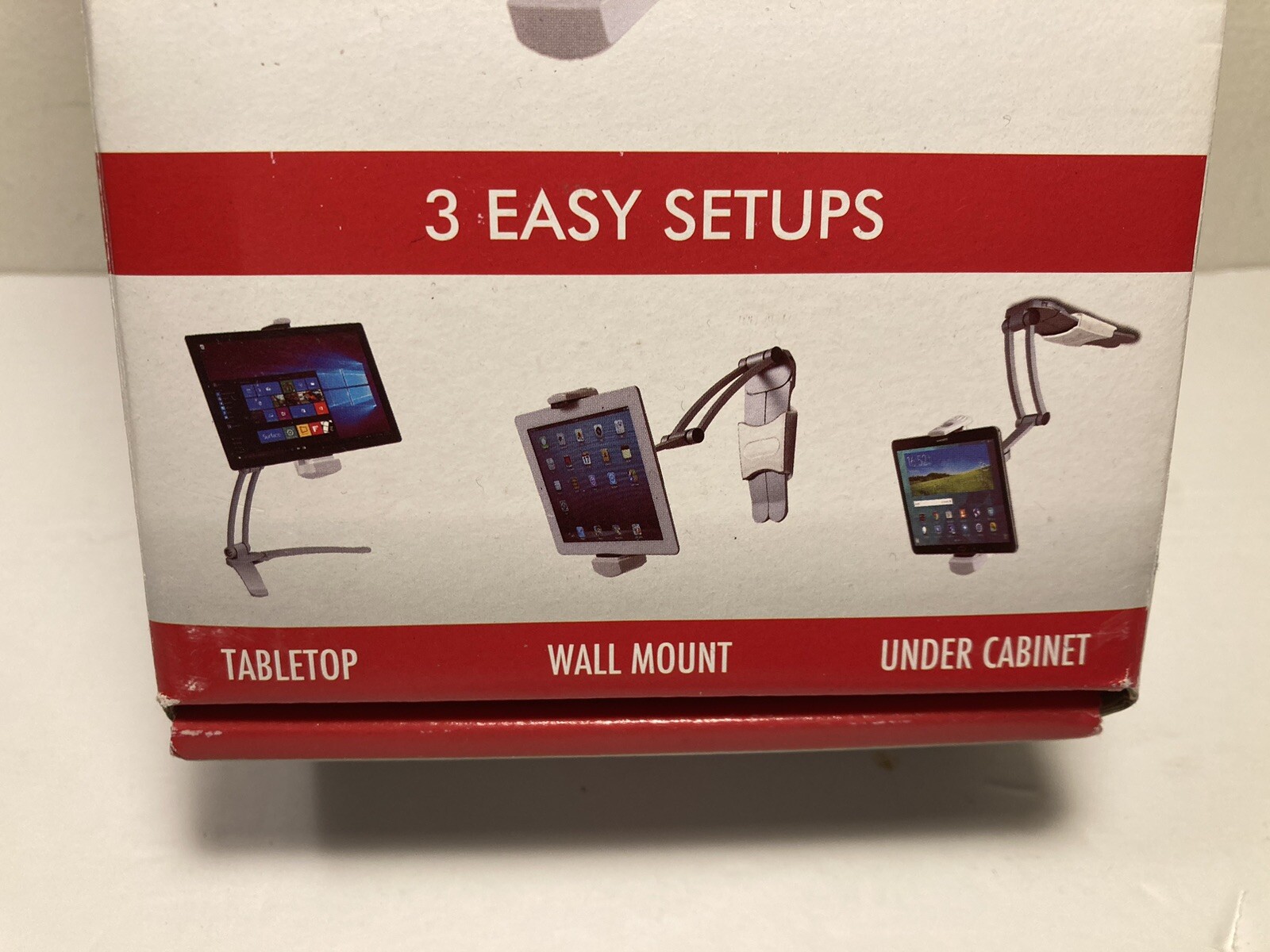 CTA Digital 2-in-1 Kitchen Mount Stand iPad / Tablets - 7-13" Screen