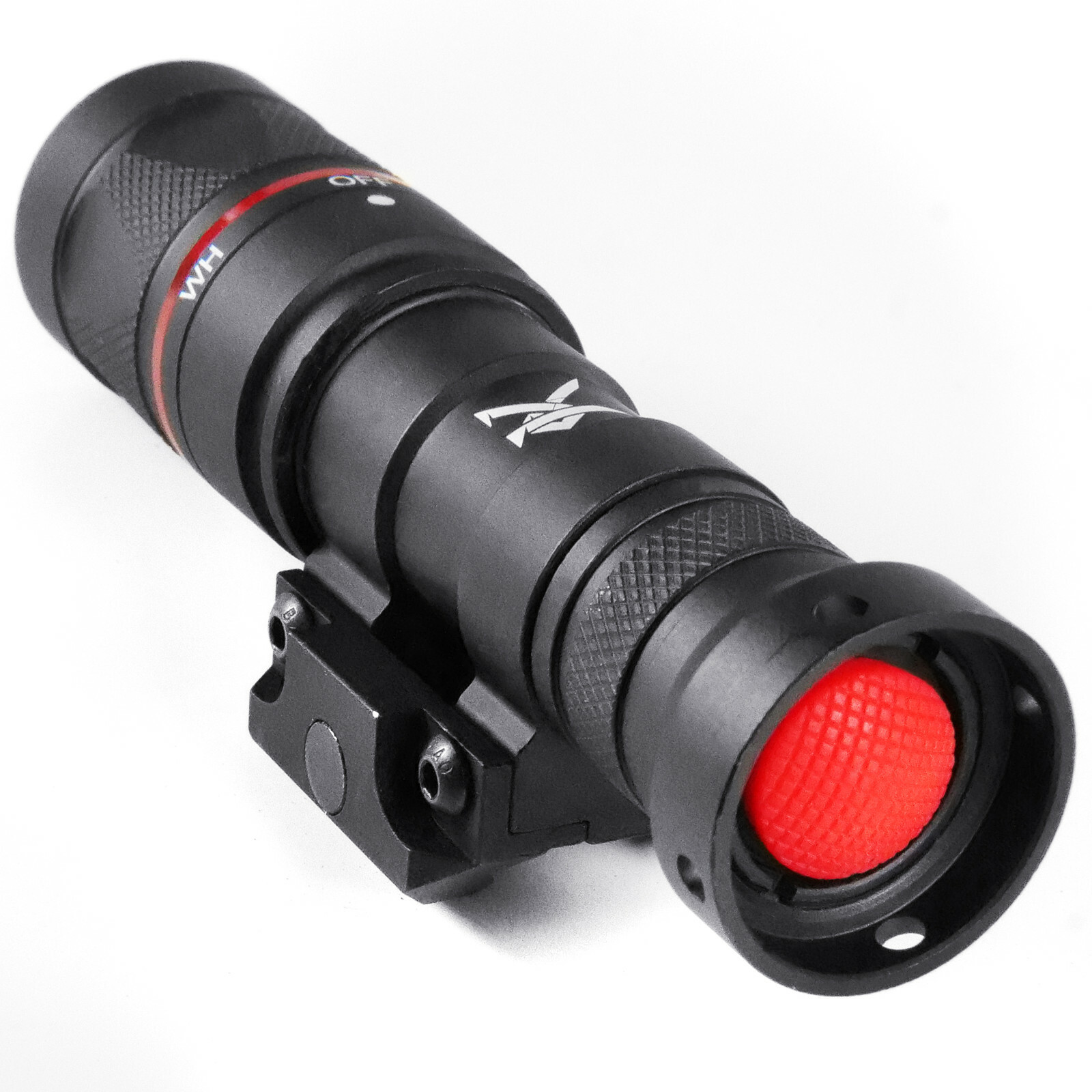 Rail Mount Weapon Light with Large Pressure Pad and Back Button KTactical