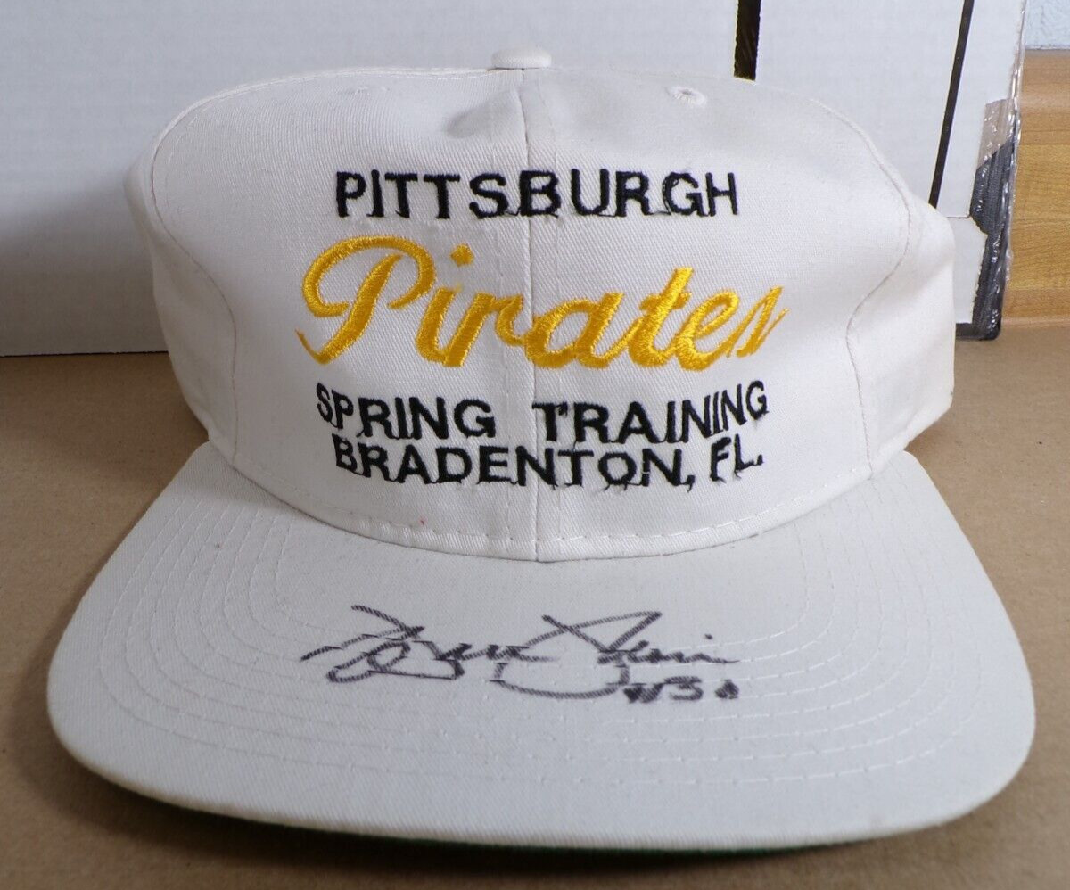 Johnny O'Brian Pirates Spring Training Autographed Snapback Hat w/COA 012425DMT