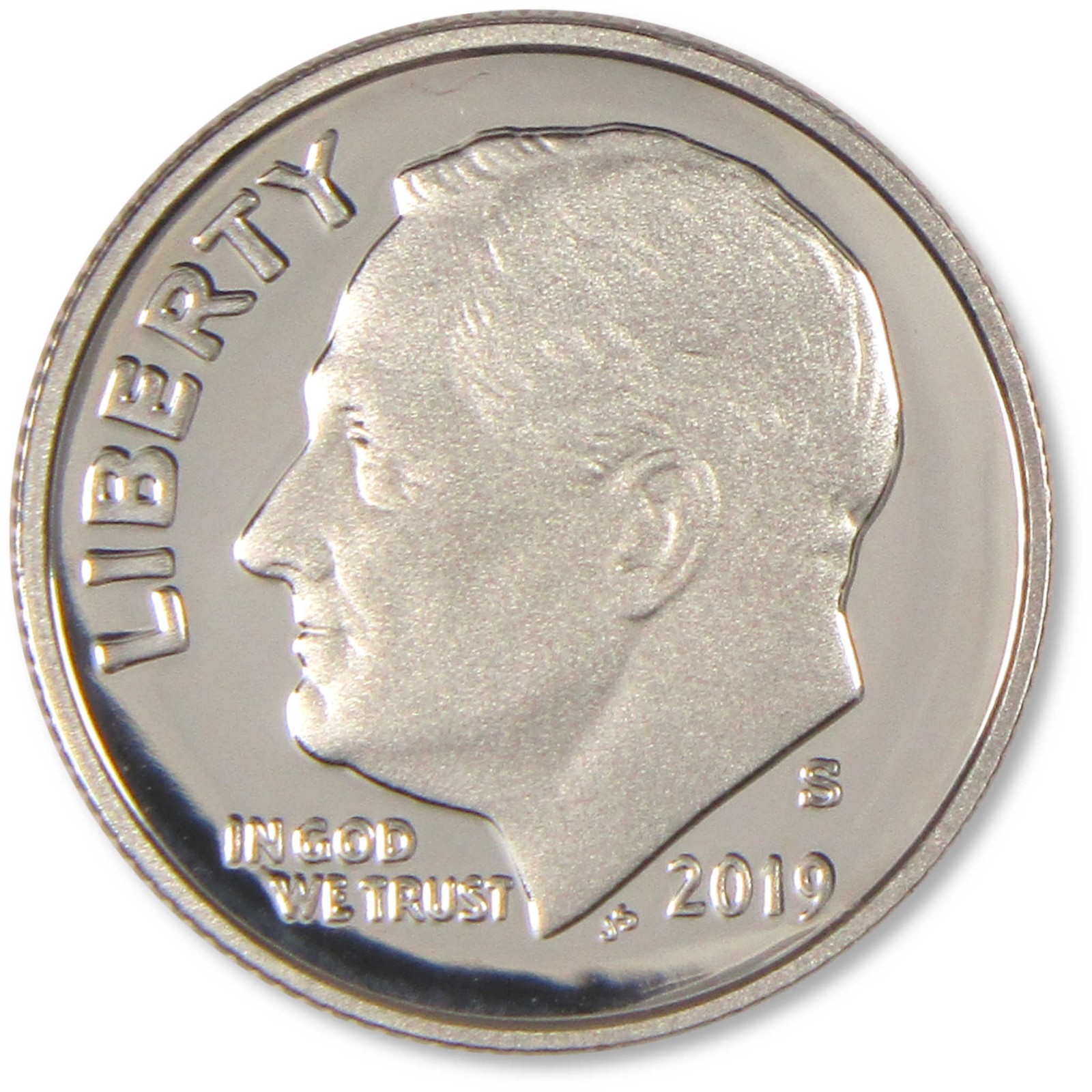 2019 S Roosevelt Dime Choice Proof Clad 10c Coin